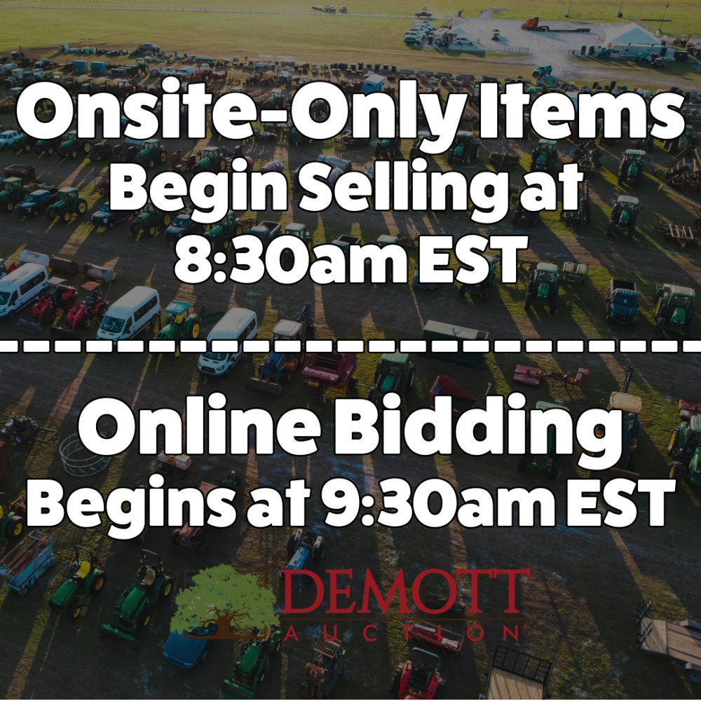 Onsite begins 8:30am / Online begins 9:30am (A50121)