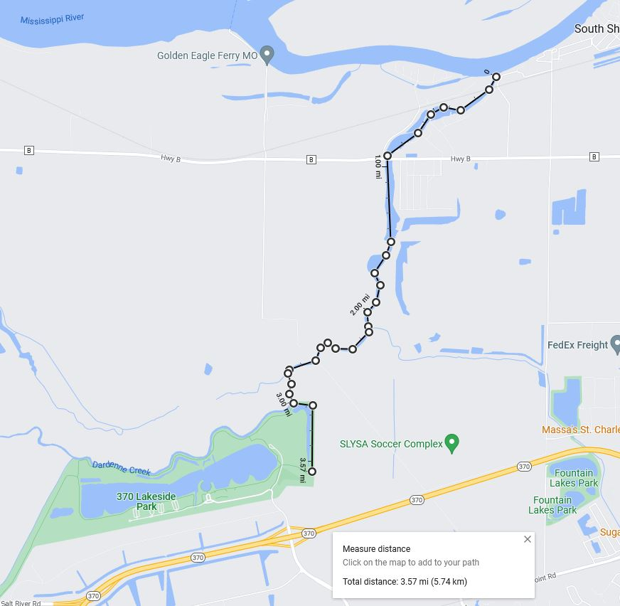 Dardenne Creek Blueway map.JPG