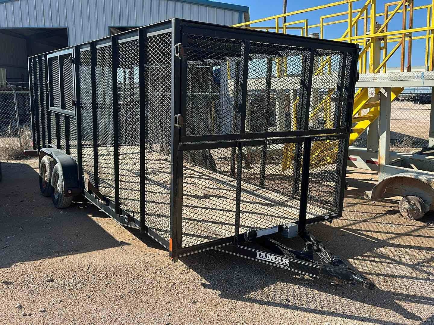 LAMAR 20 T/A TRASH TRAILER (A50854)