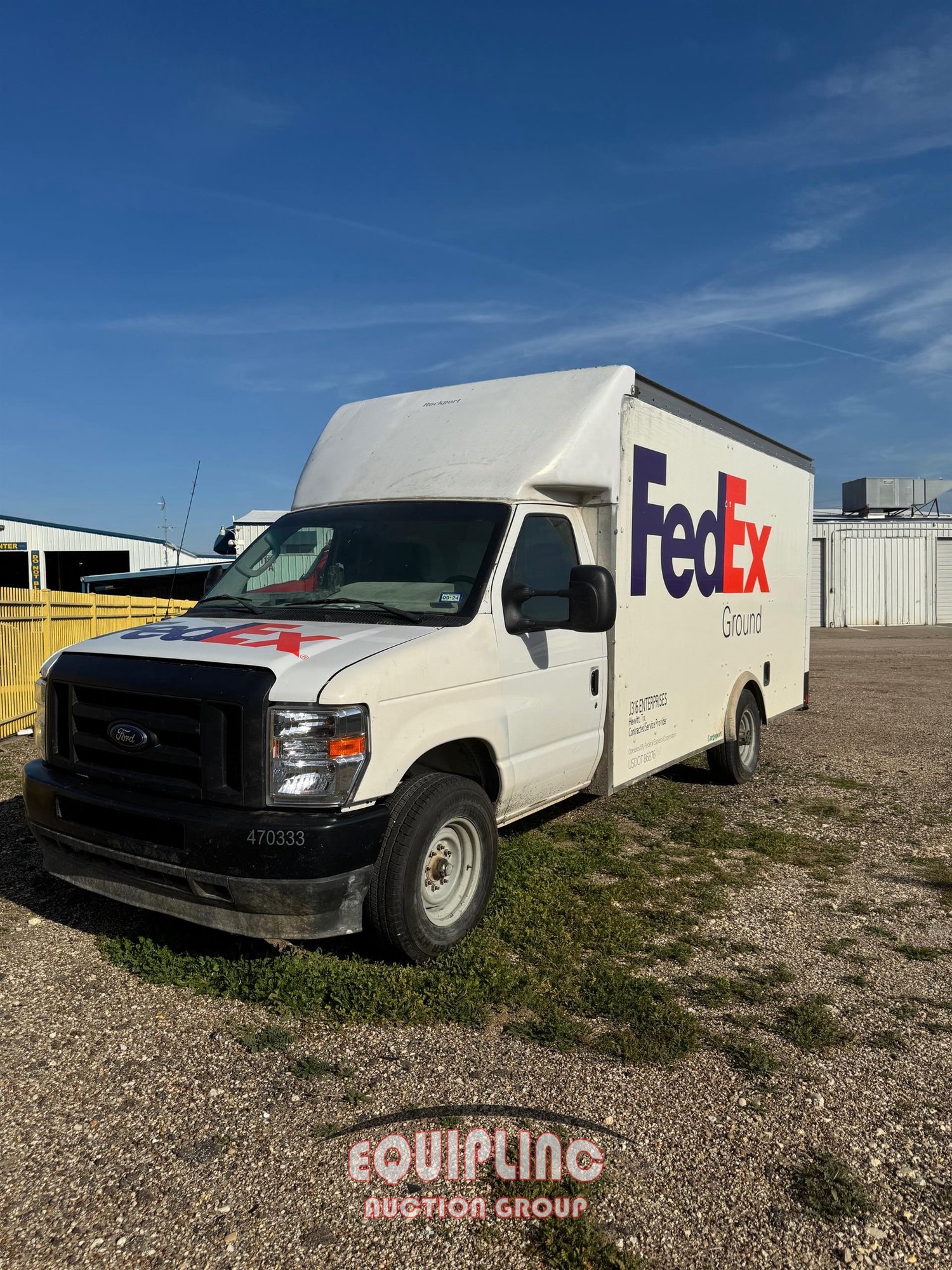 2022 FORD E350 BOX TRUCK (A58018)