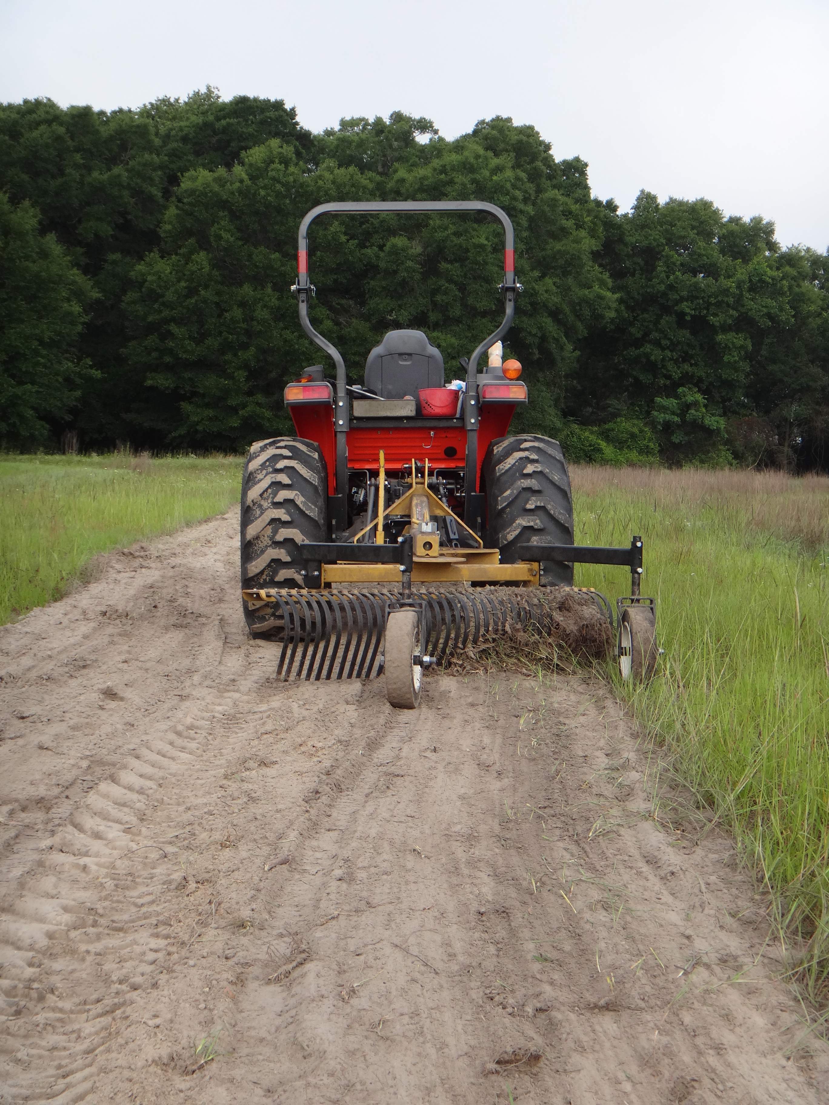 County Line Tsc Landscape Rake, Tractor Landscape Rake