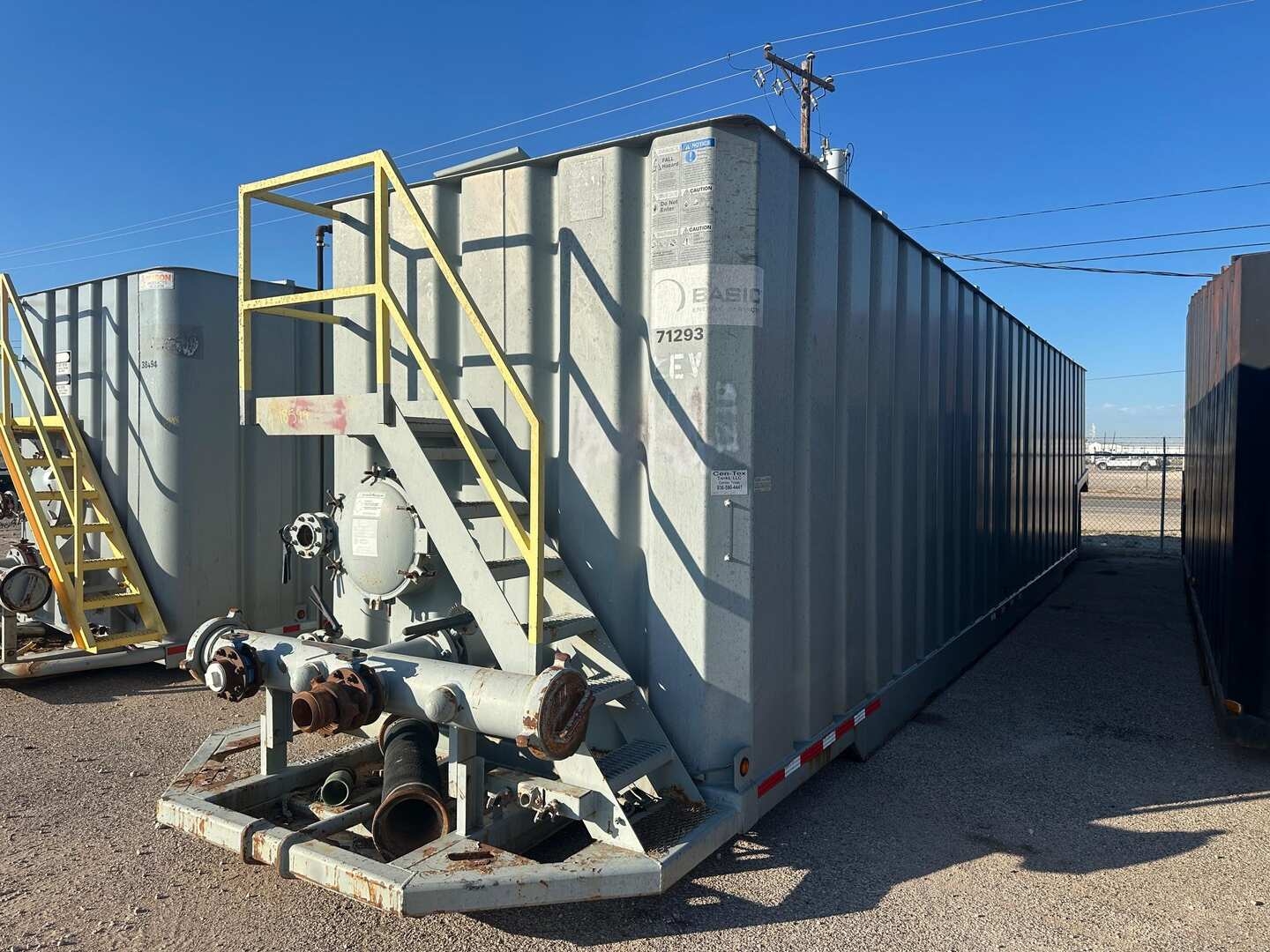 500 BBL WHEELED FRAC TANK (A55745)