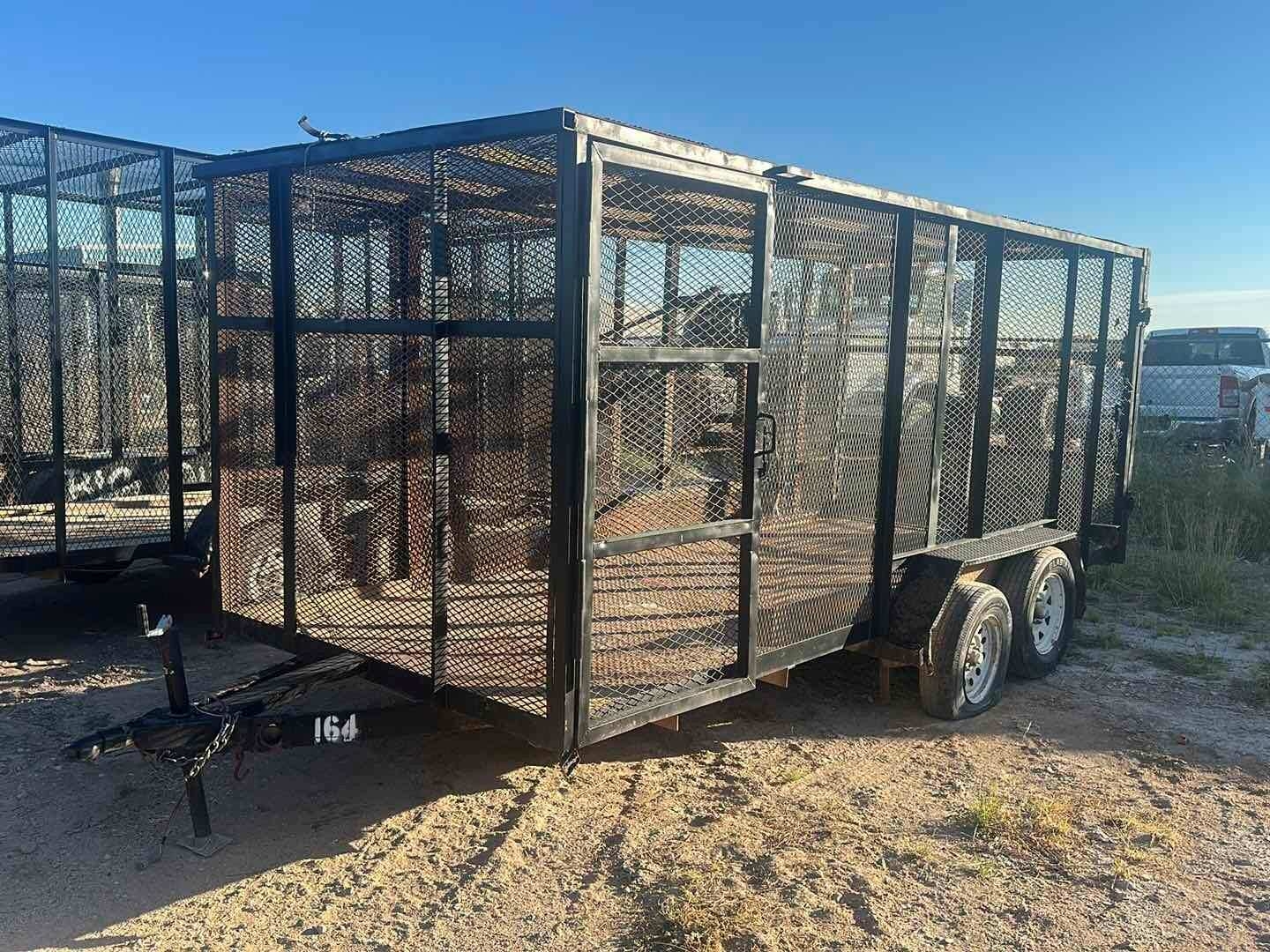 16 T/A TRASH TRAILER (A58216)