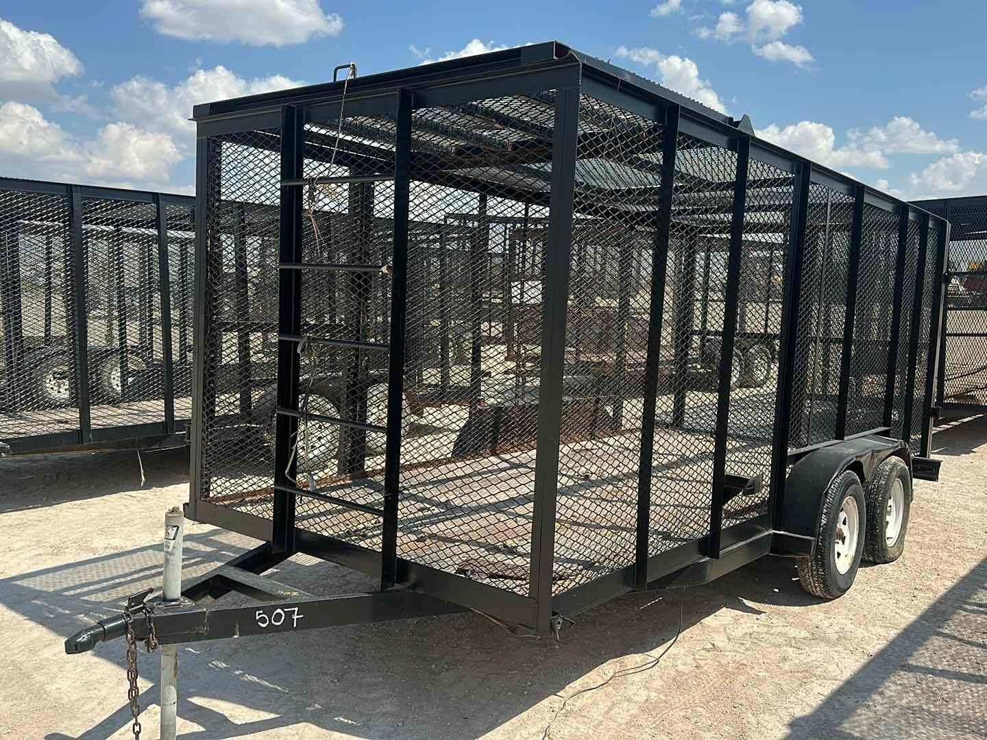 UNKNOWN 16 T/A TRASH TRAILER (A52472)