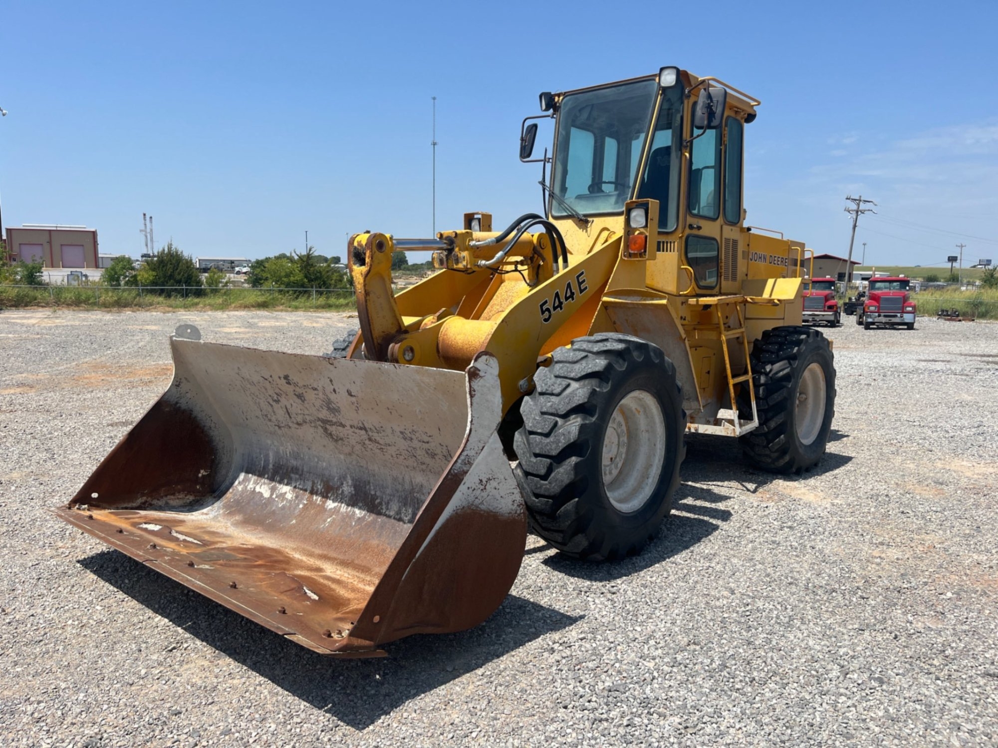 1990 JOHN DEERE 544E WHEEL LOADER (A52472)