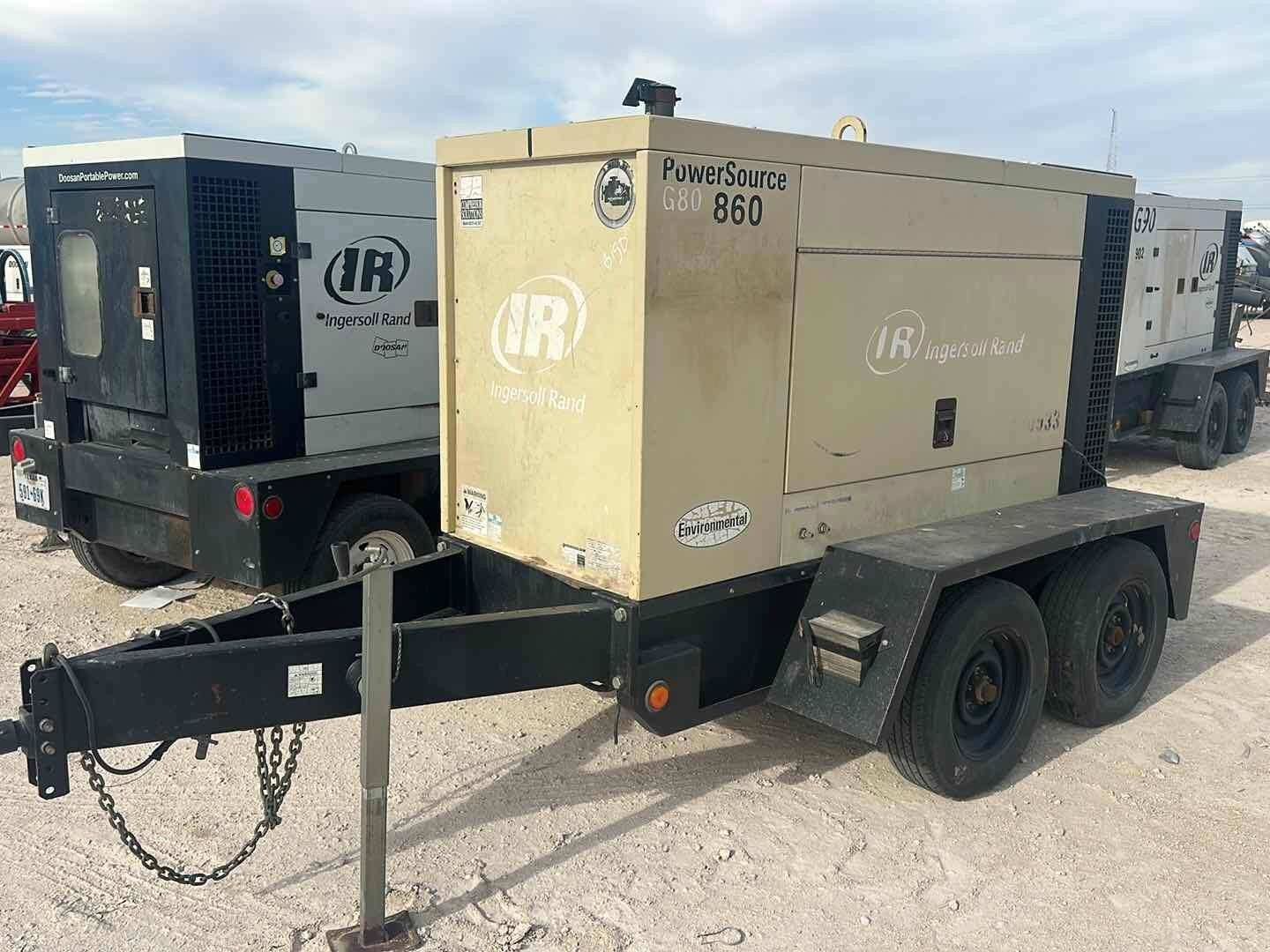 2008 INGERSOLL RAND G80 POWER SOURCE GENERATOR (A47001)