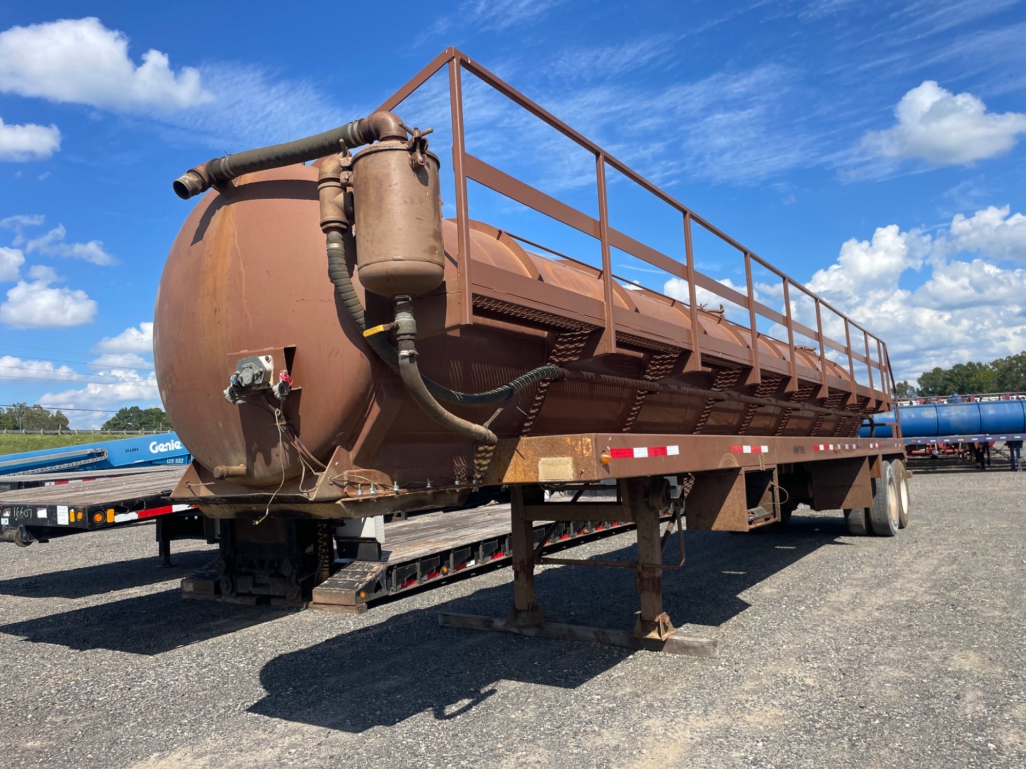 2007 TROXELL 130BBL VACUUM TRAILER (A53843)