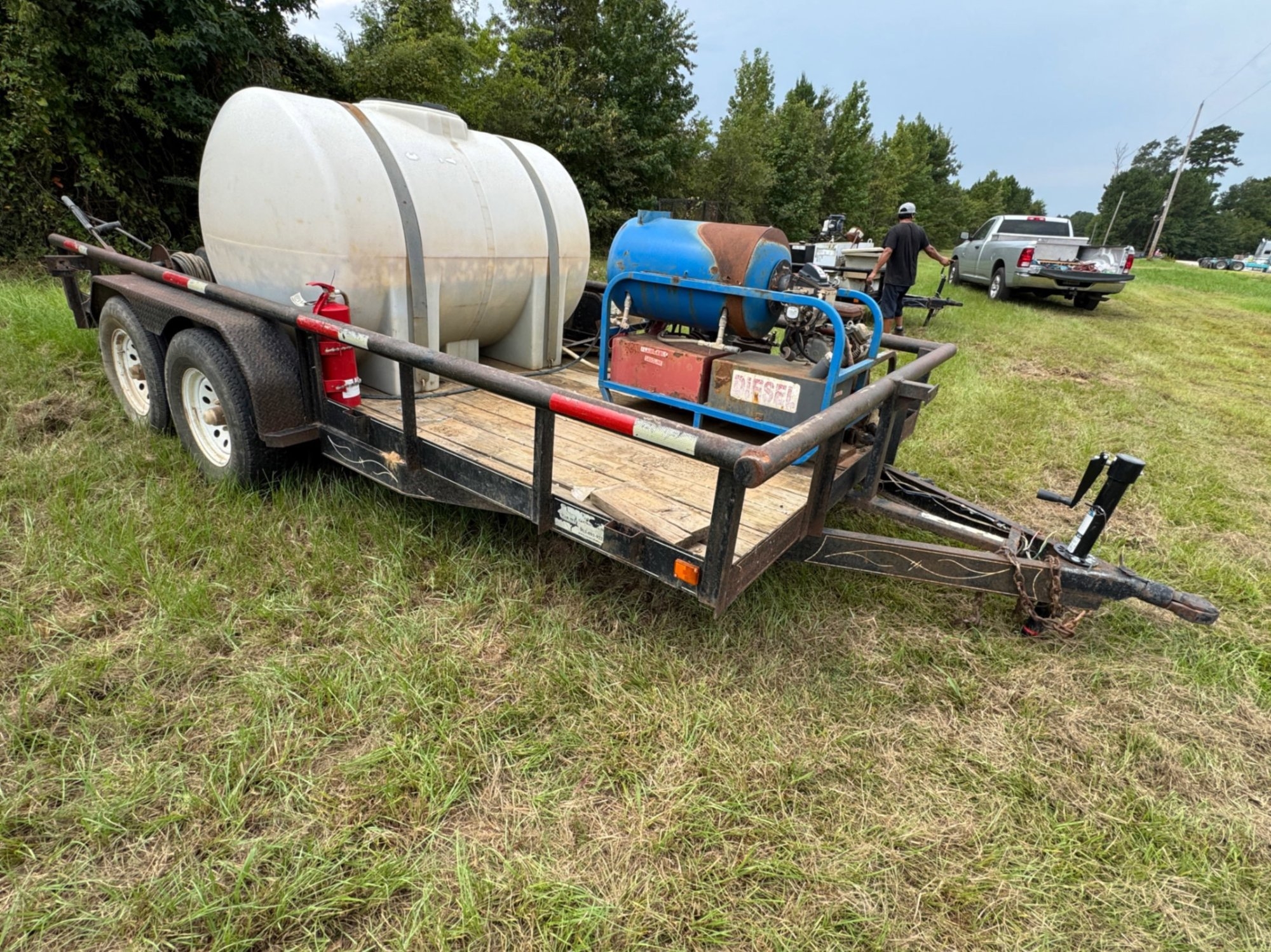 2019 D&P WELDING  12FT LUBE TRAILER (A52472)
