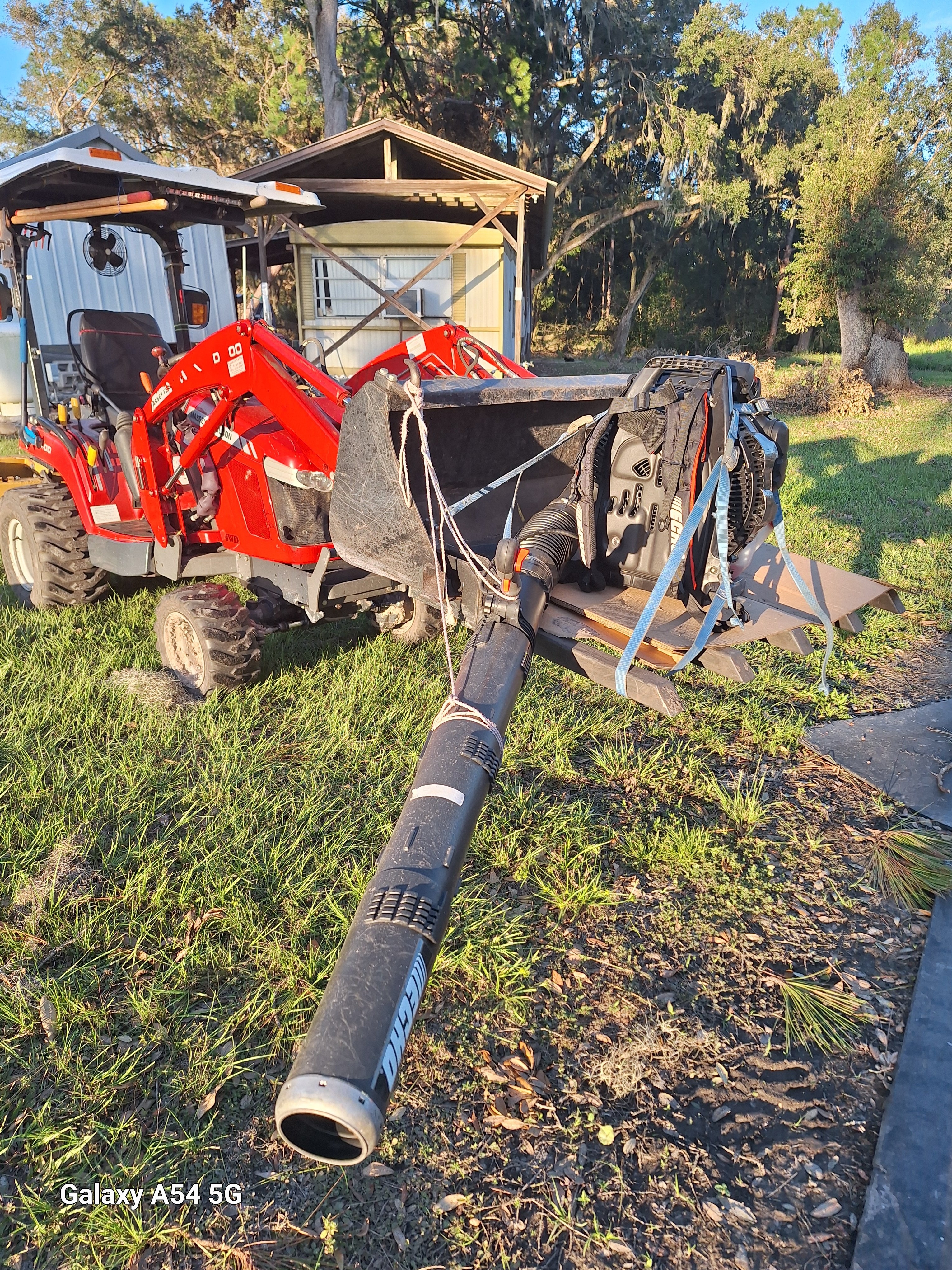 Echo blower tractor mount.jpg