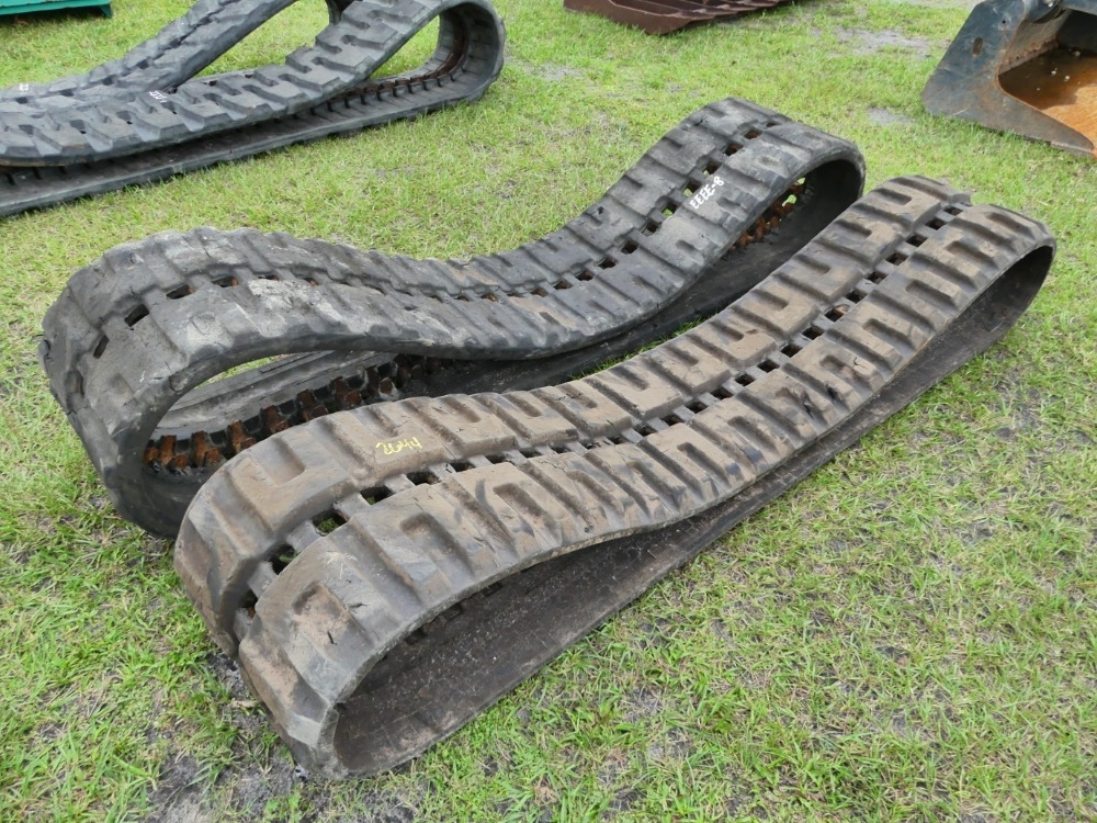 (2) Skid Steer Rubber Tracks (A57149)