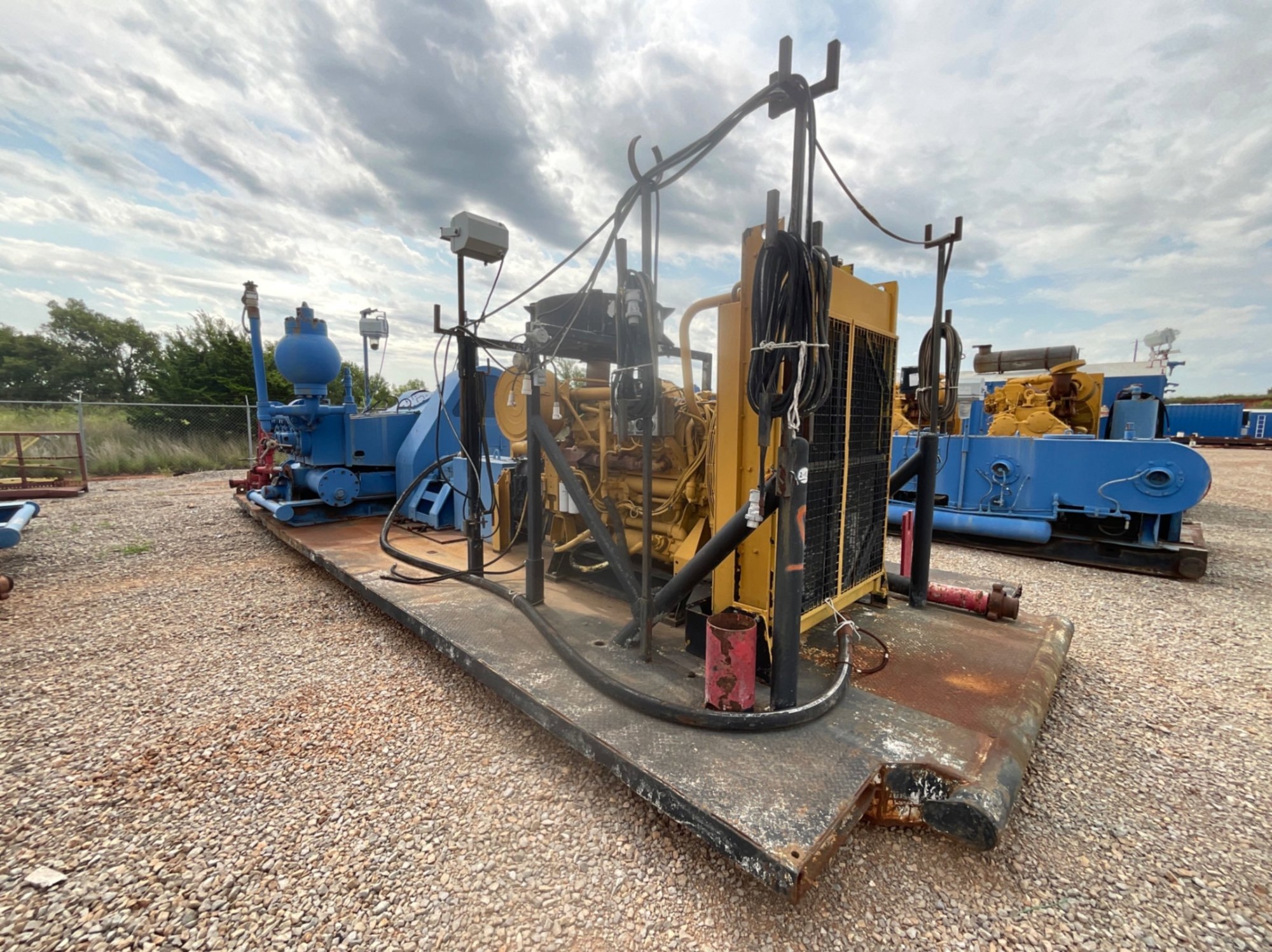 MAXUM 1000 TRIPLEX PUMP POWERED BY 3412 CATERPILLAR ENGINE (A50854)