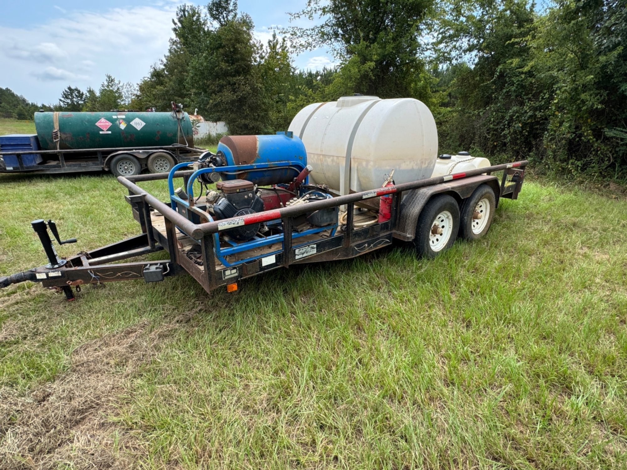 2014 D&P WELDING 16FT PRESSURE WASH TRAILER (A52472)