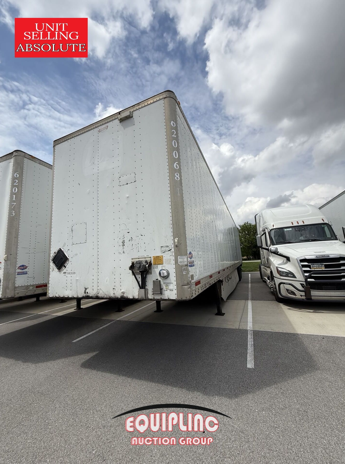 2013 UTILITY 53X102 DRY VAN TRAILER (A50046)