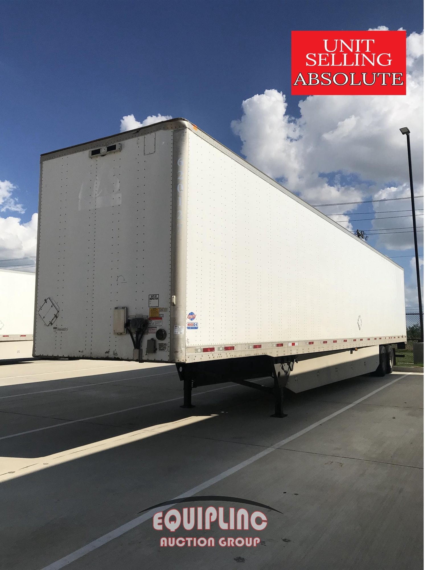 2014 UTILITY 53X102 DRY VAN TRAILER (A50046)