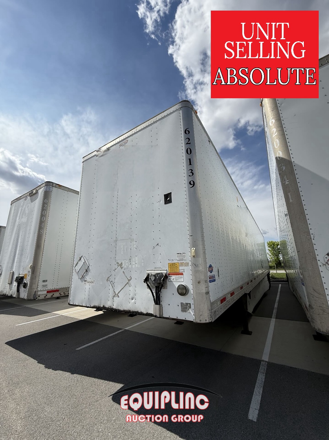 2014 UTILITY 53X102 DRY VAN TRAILER (A51222)