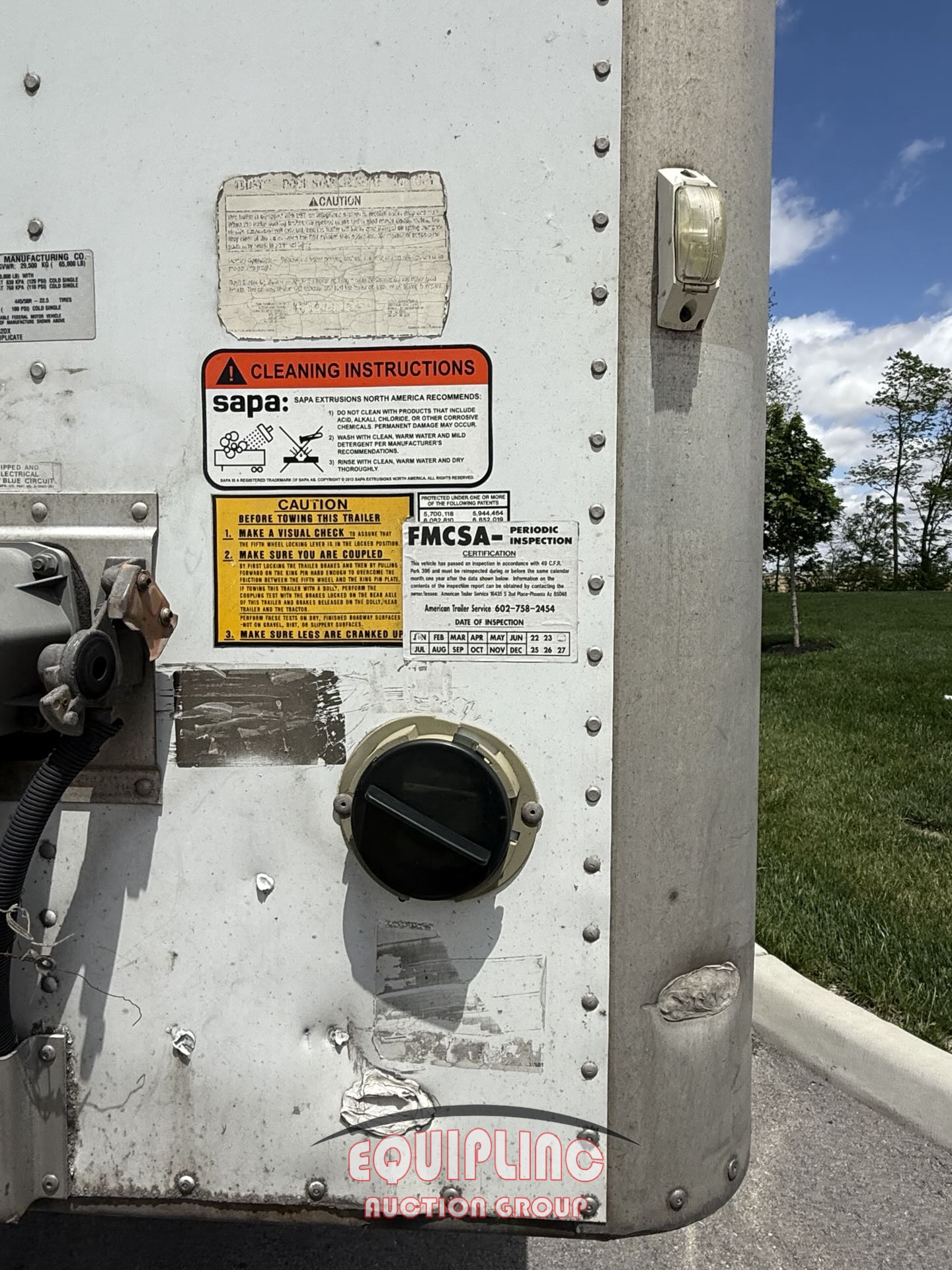 2014 UTILITY 53X102 DRY VAN TRAILER (A51222)