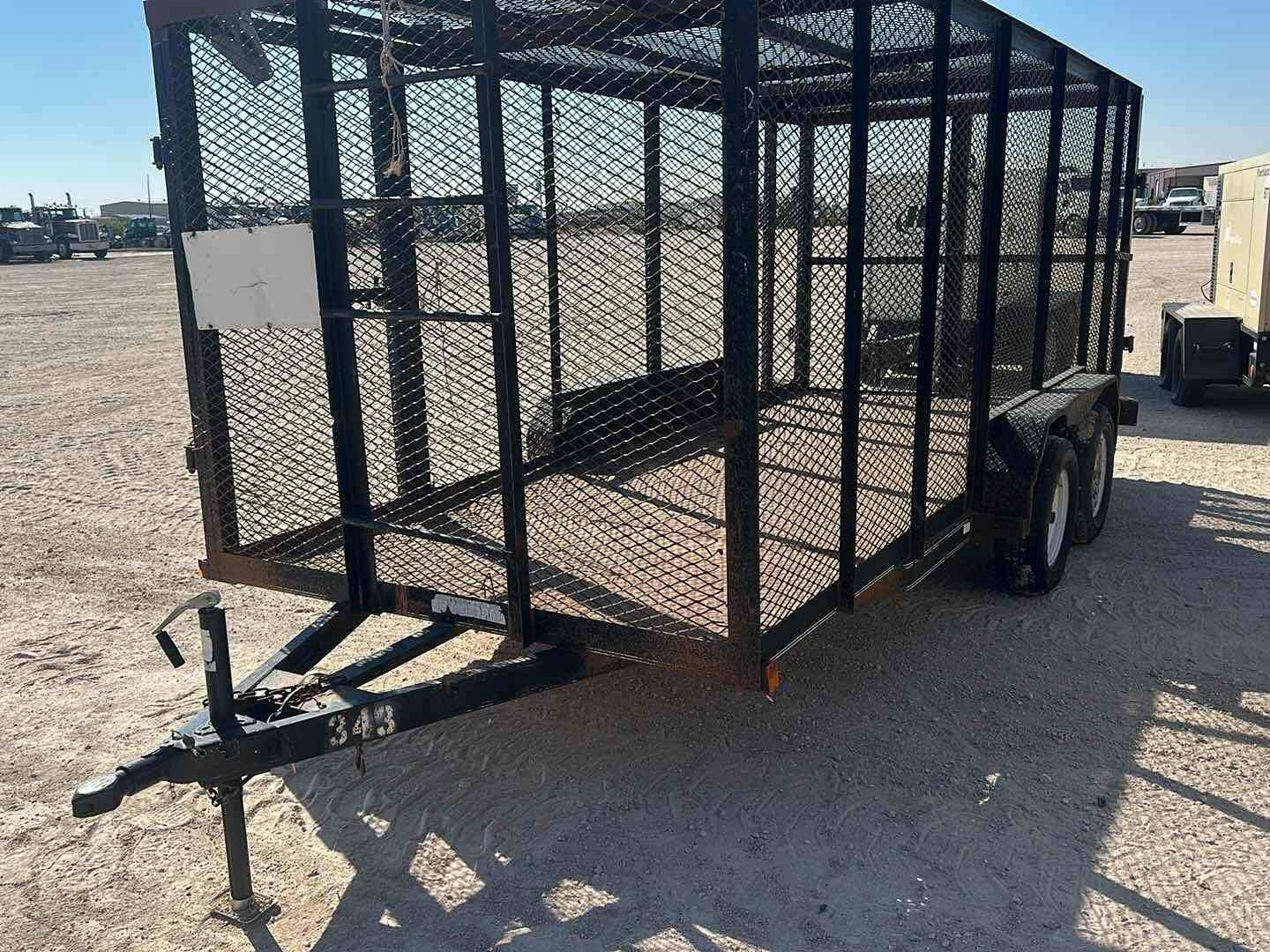 2005 BIG TEX 18 TANDEM AXLE TRASH TRAILER (A52472)