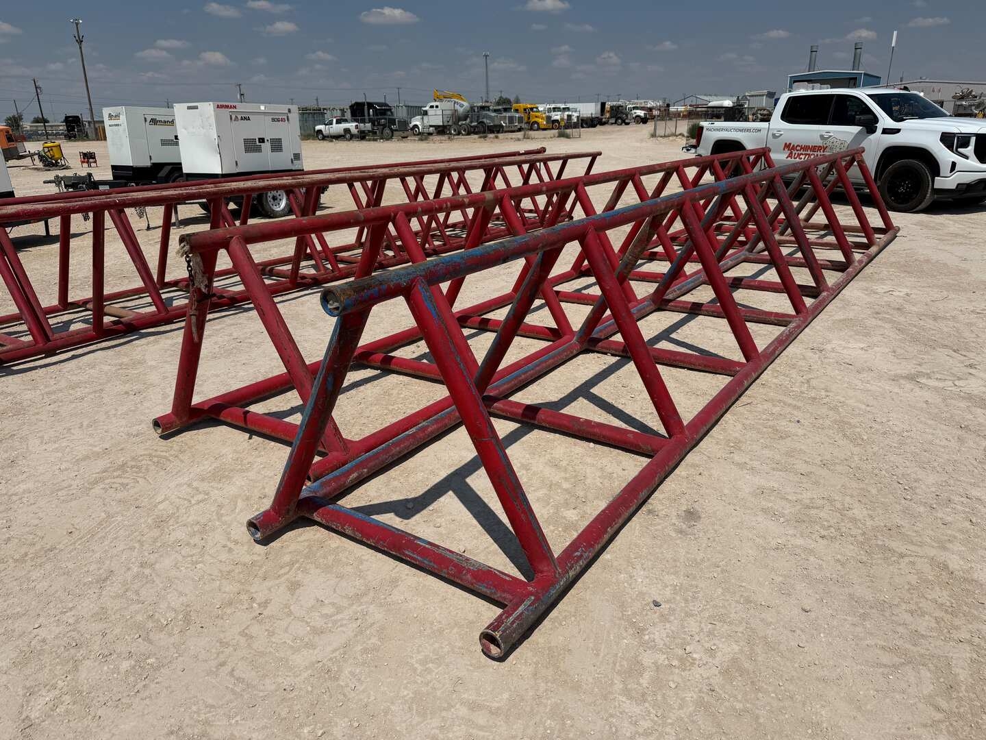 2- 30 X 42 TRIANGLE PIPE RACK (A52472)