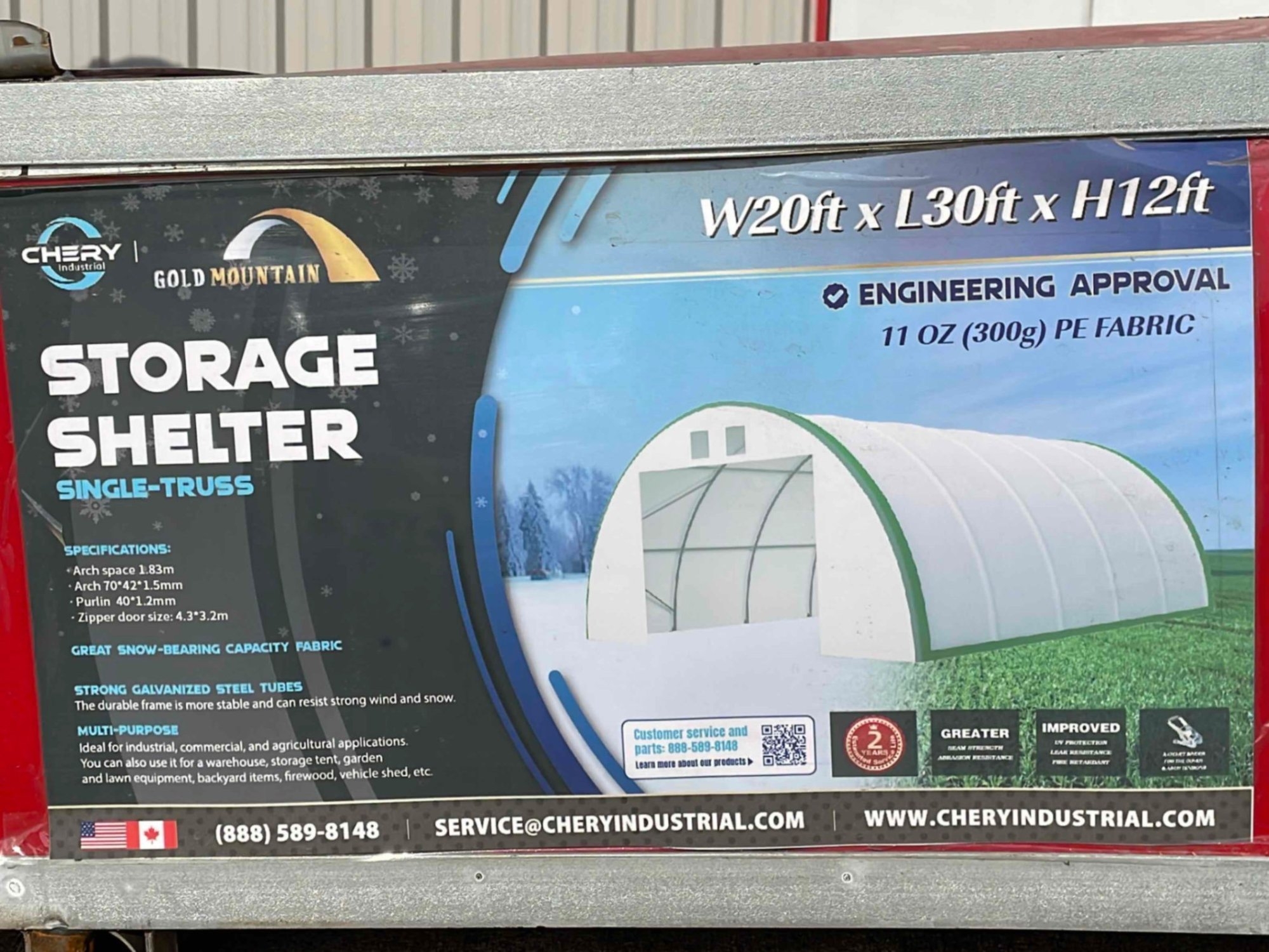 STORAGE SHELTER KIT (A53843)