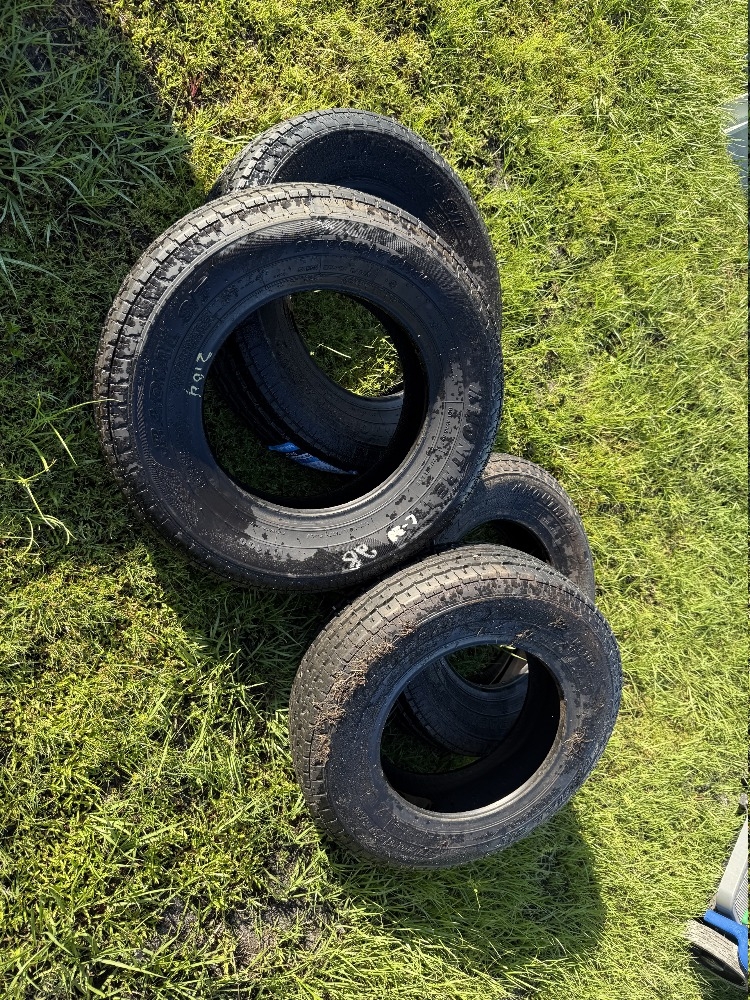 (4) Montreal ST205/75R15 Tires (A53316)