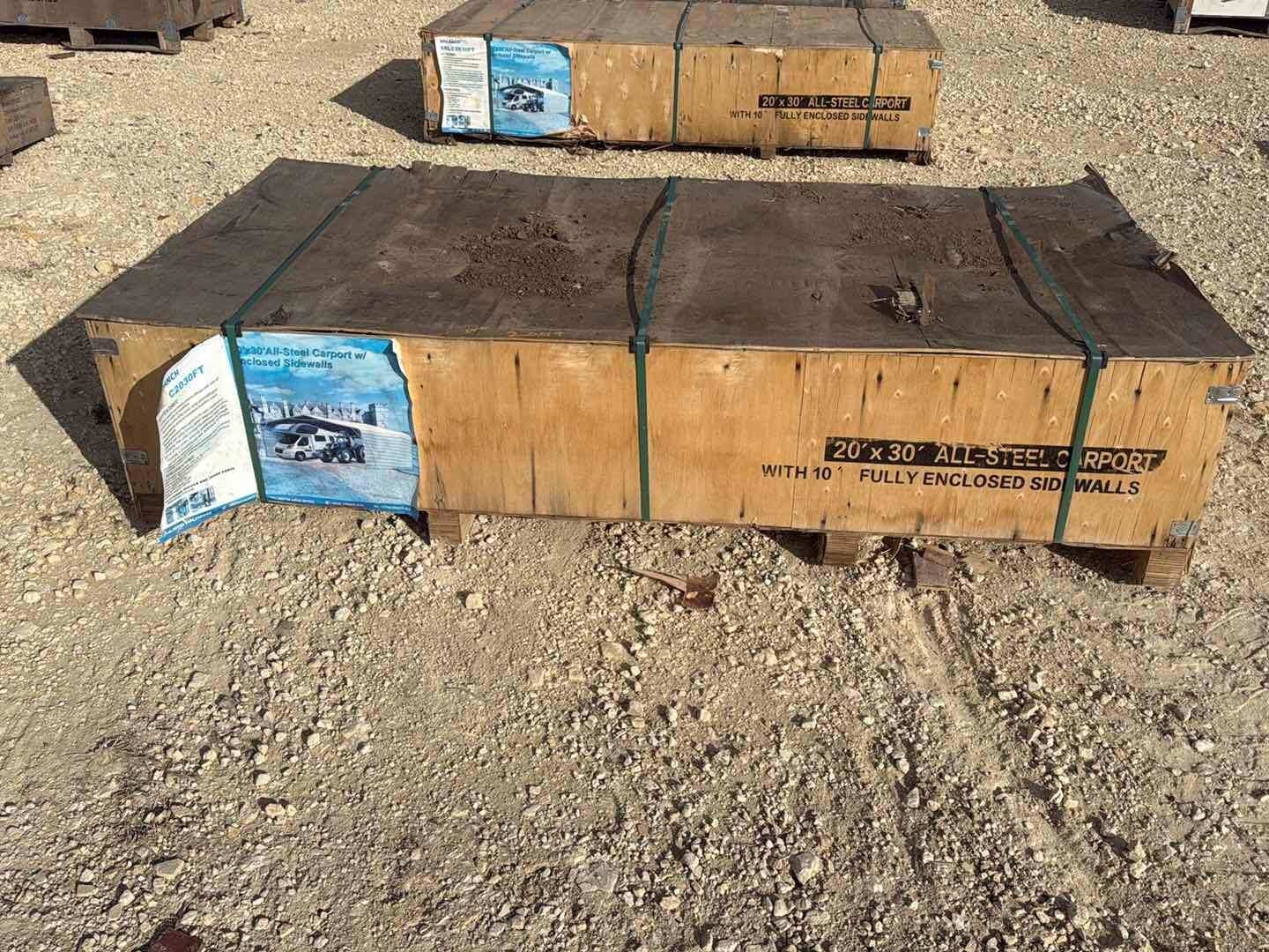 20FT X 30FT ALL STEEL CARPORT (A58214)