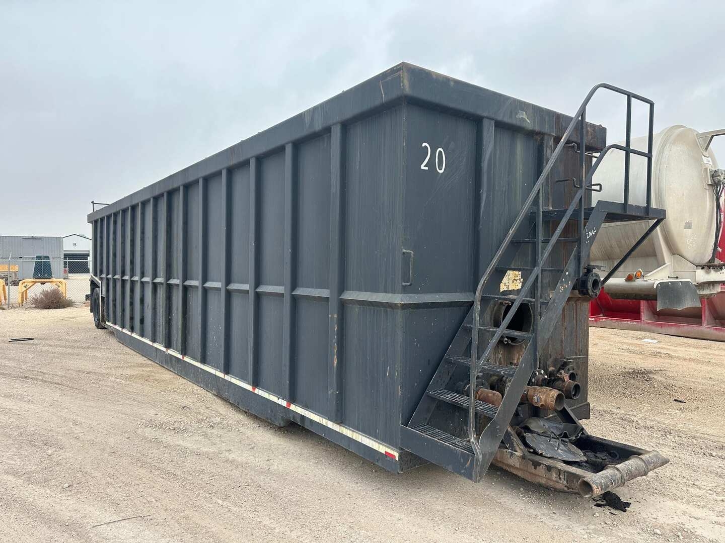 500BBL WHEELED FRAC TANK (A58214)