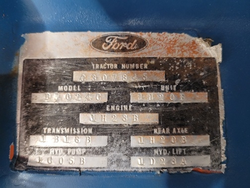 Ford 4100 tag under engine hood.jpg