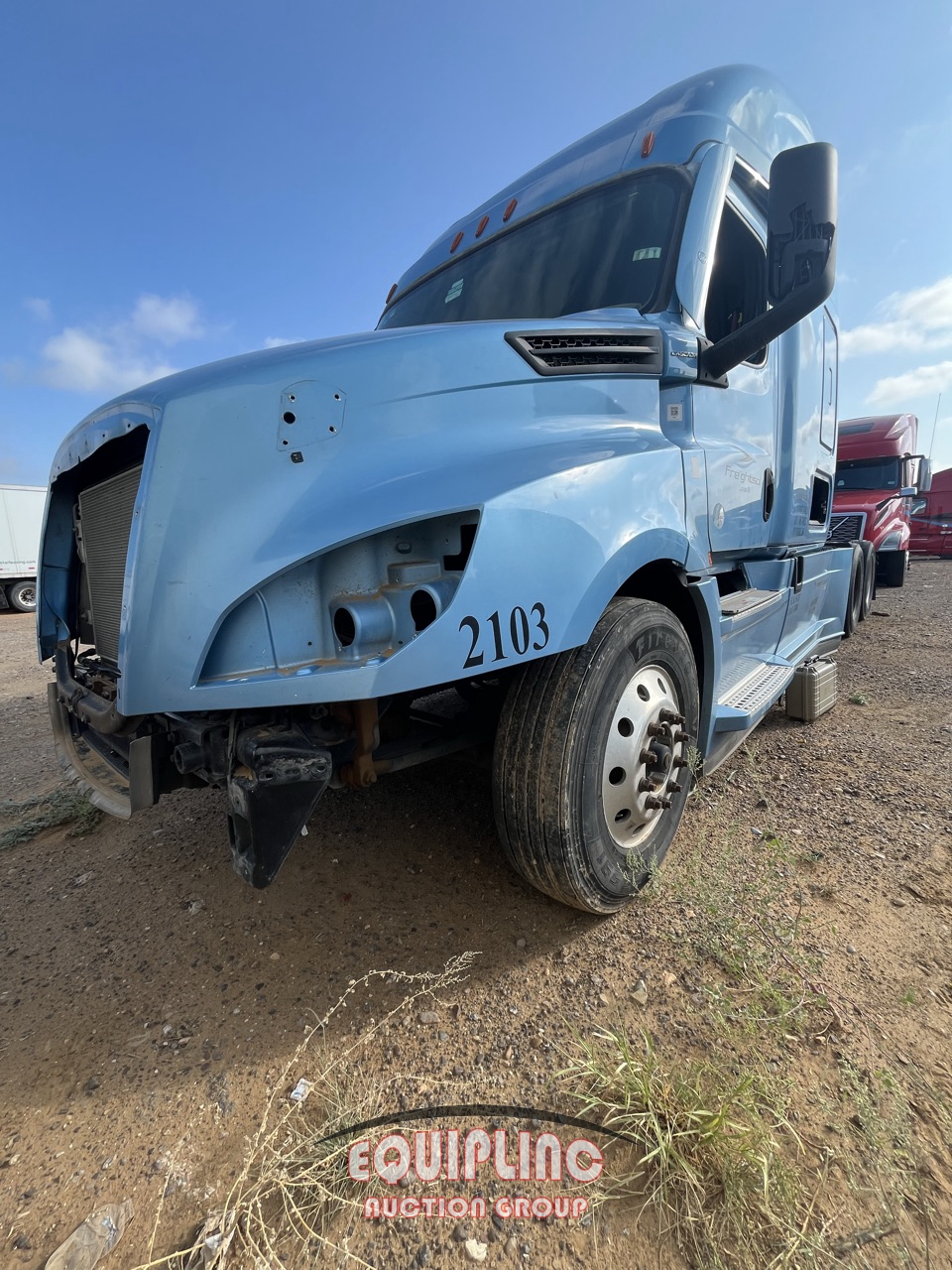 2021 FREIGHTLINER CASCADIA 126 SLEEPER TRUCK (A52577)