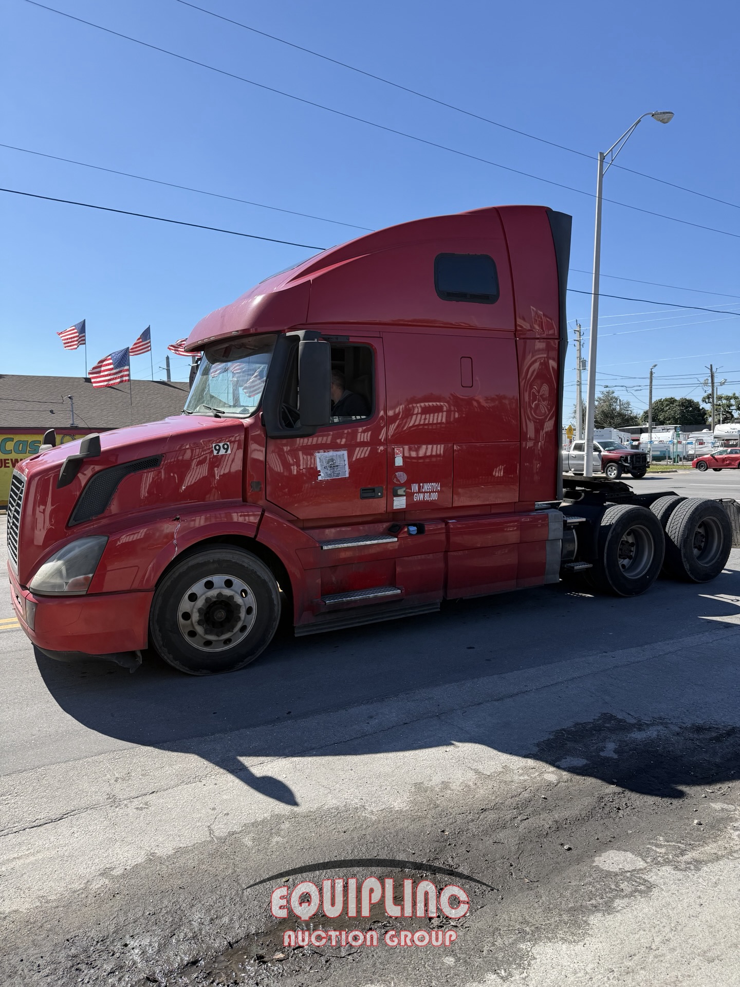 2018 VOLVO VNL 670 6X4 T/A SLEEPER TRUCK TRACTOR (A59914)