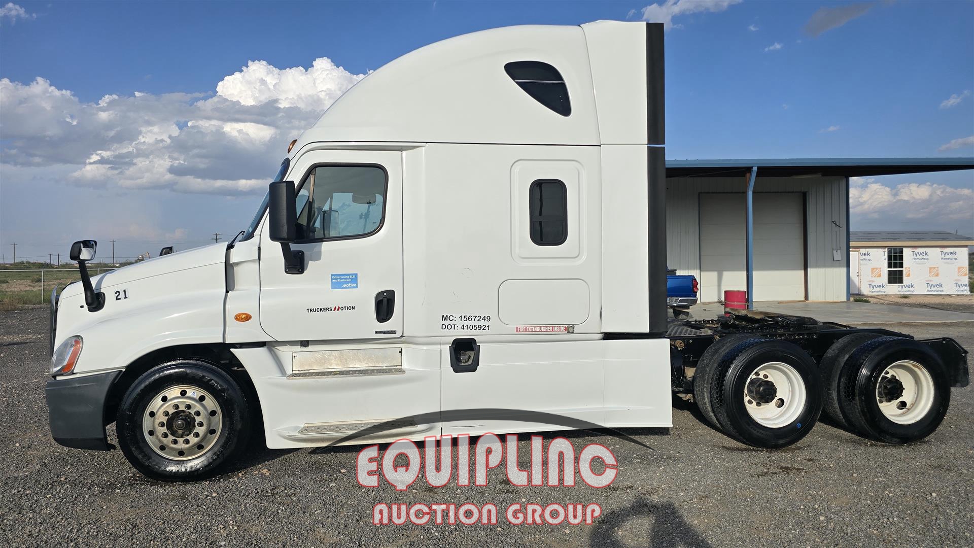 2018 FREIGHTLINER CASCADIA TANDEM AXLE SLEEPER (A51222)