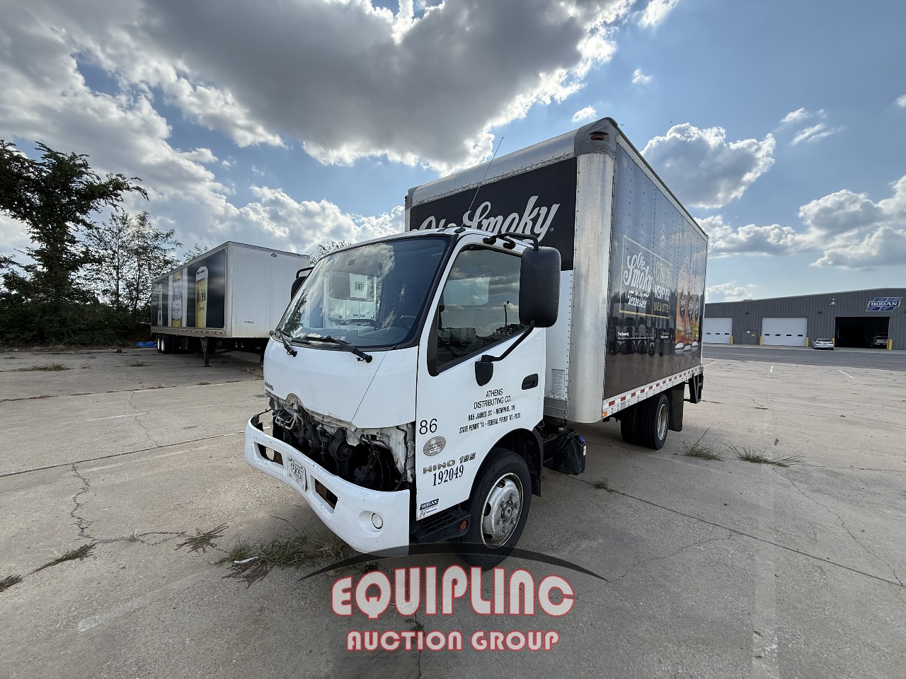 2019 HINO 195 LCF BOX TRUCK (A54607)