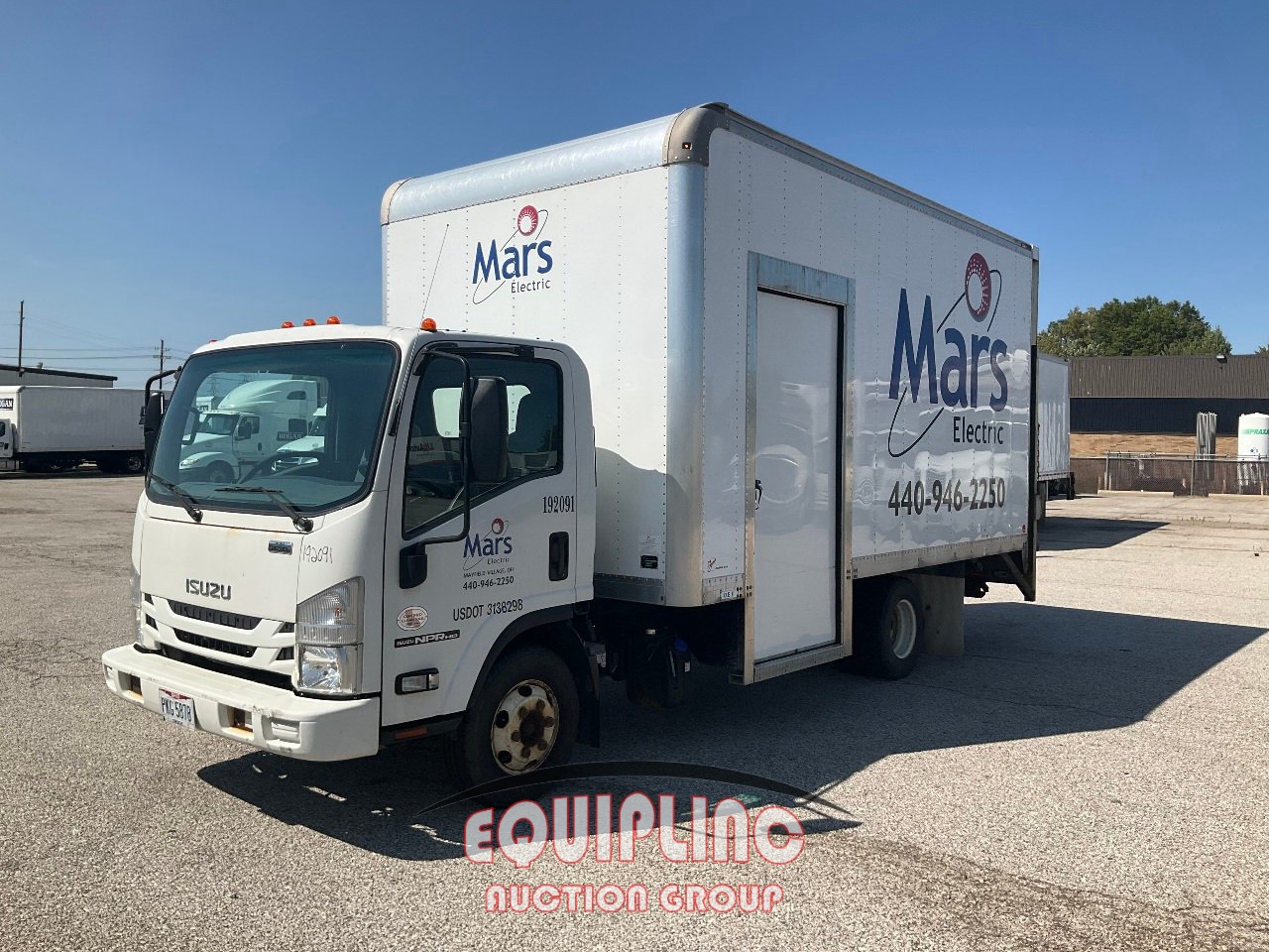 2019 ISUSZU NPR BOX TRUCK (A54607)