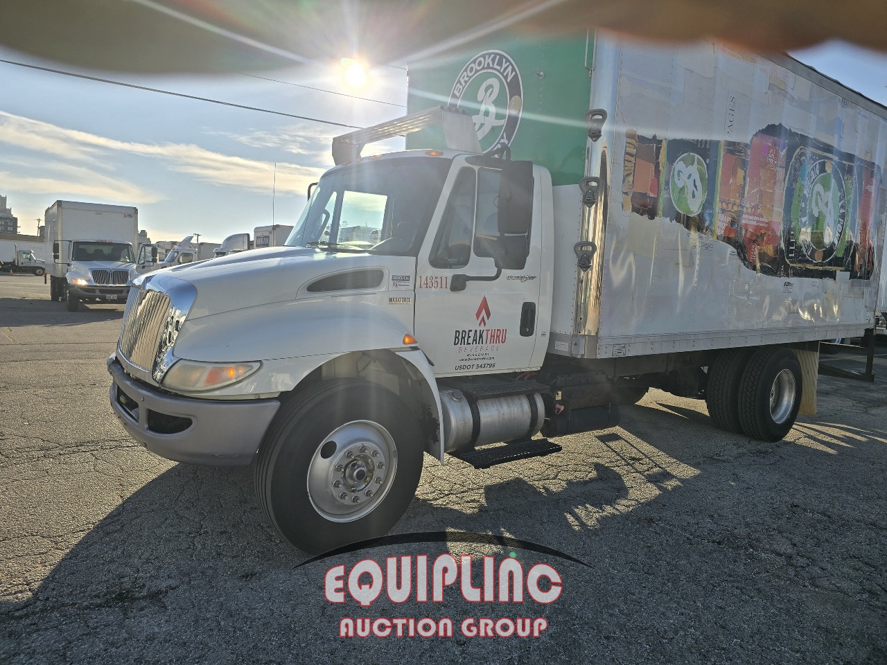 2014 INTERNATIONAL 4300 INSULATED COLD BOX TRUCK (A54607)
