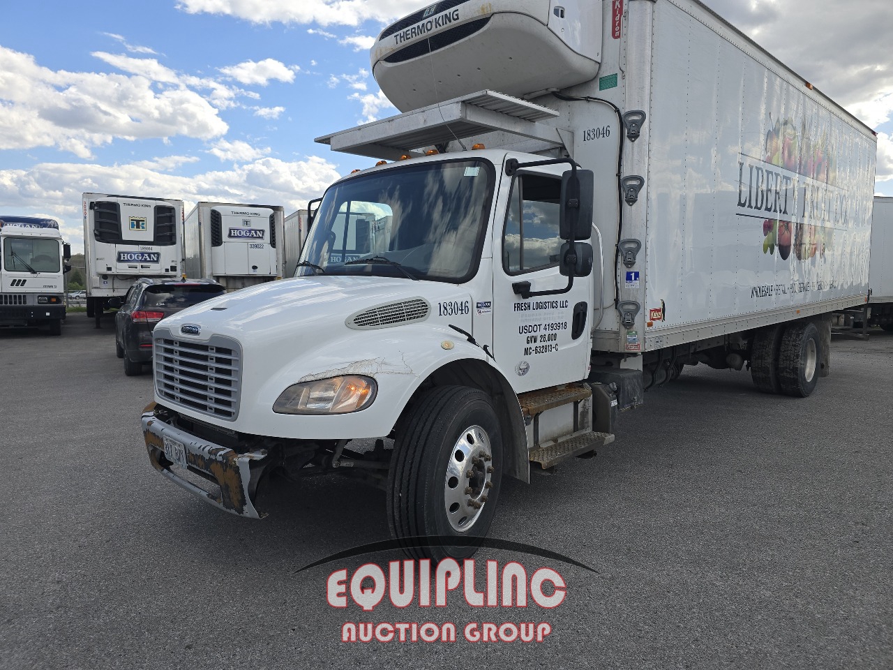 2018 FREIGHTLINER M2 106 26' REEFER BOX TRUCK (A54607)