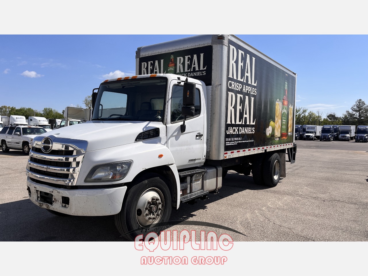 2017 HINO 268 BOX TRUCK (A54607)