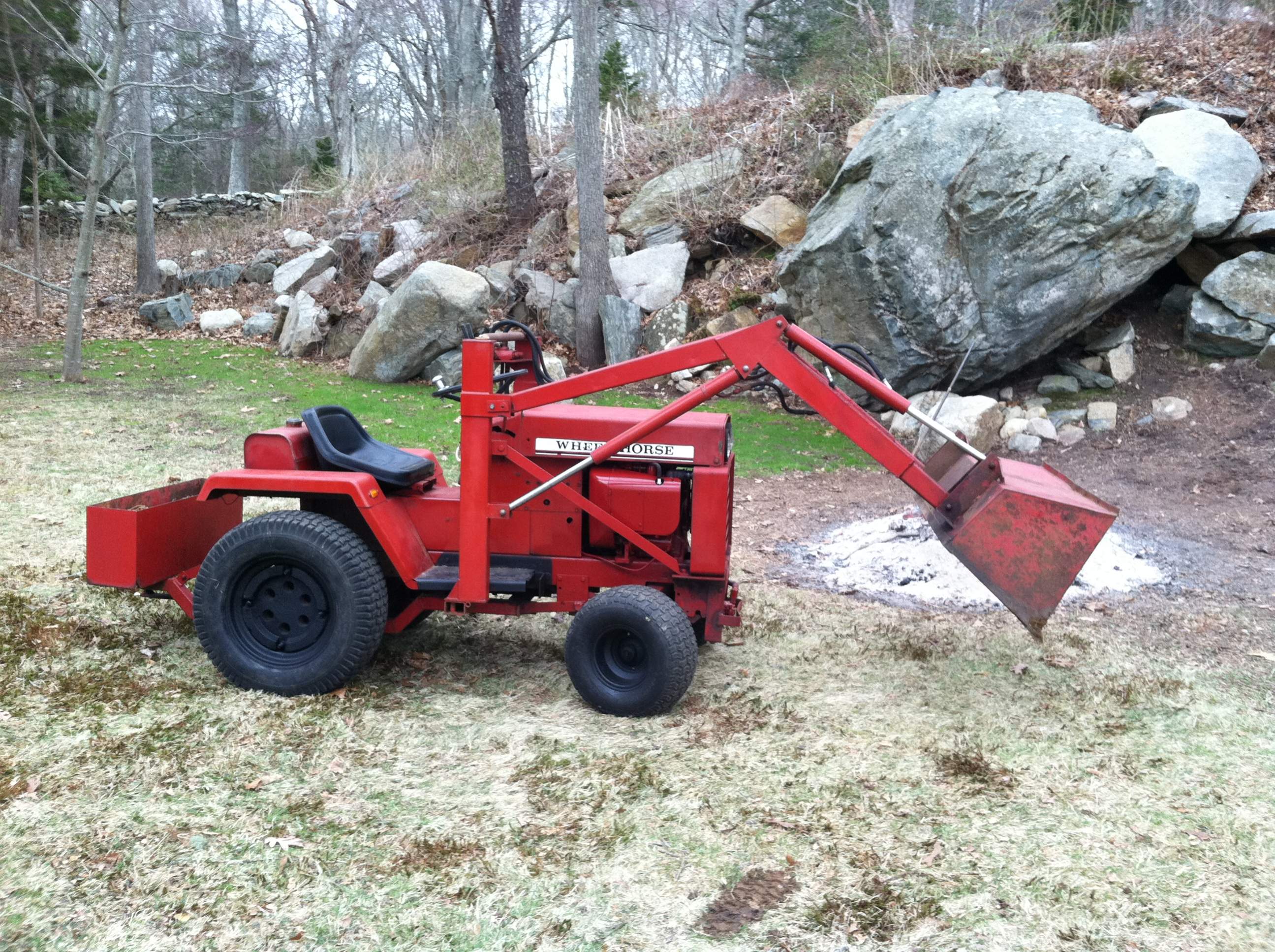 Wheel online horse loader