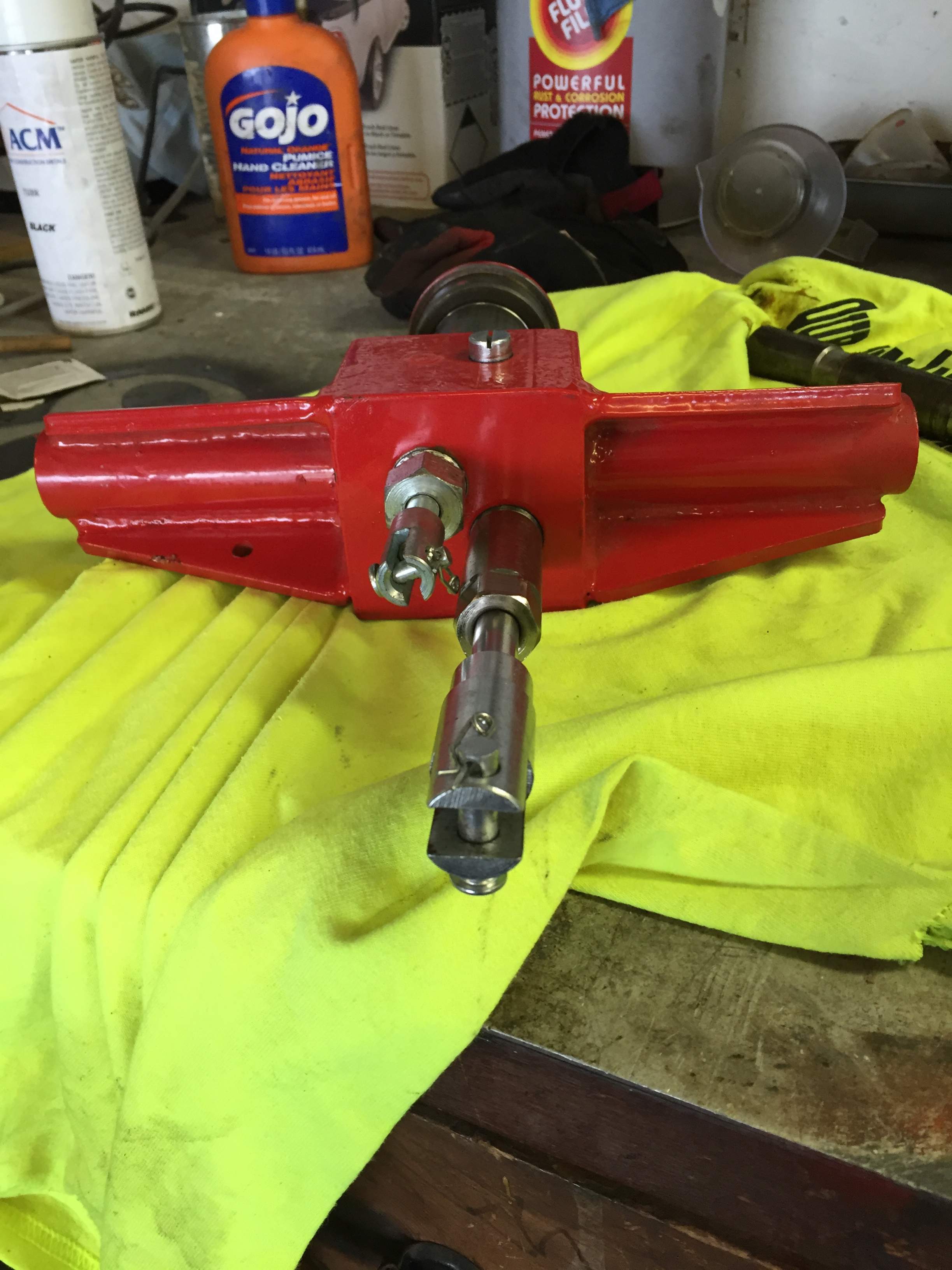 Motorcycle lift table conversion TractorByNet