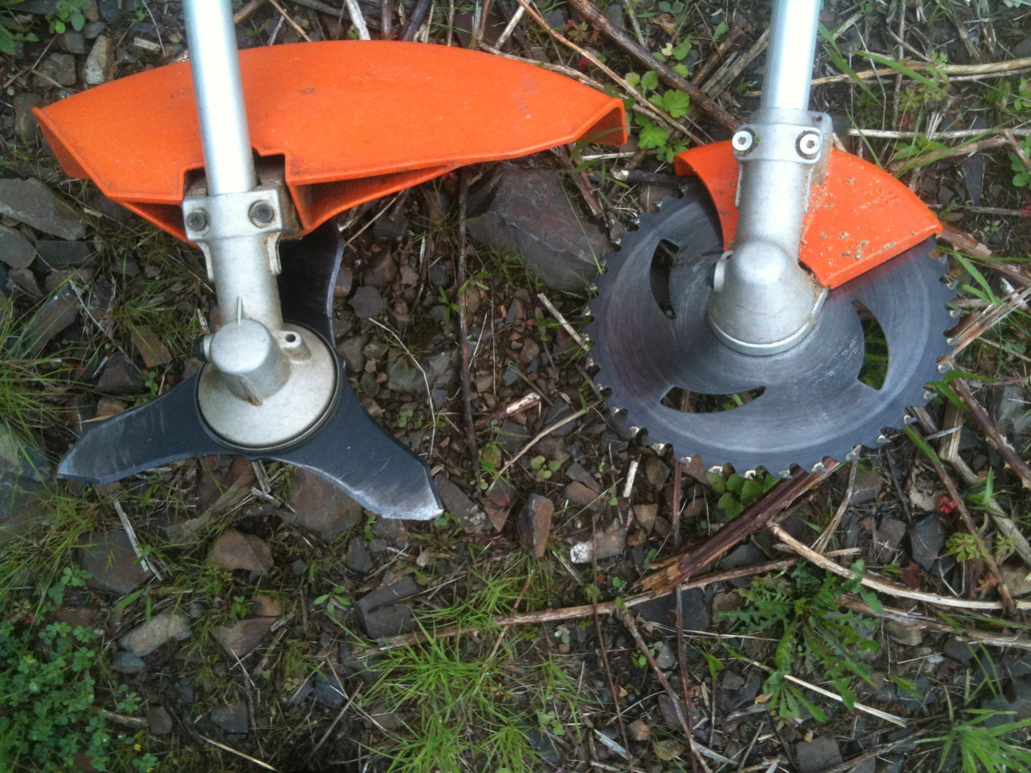 saw blade attachment for weedeater
