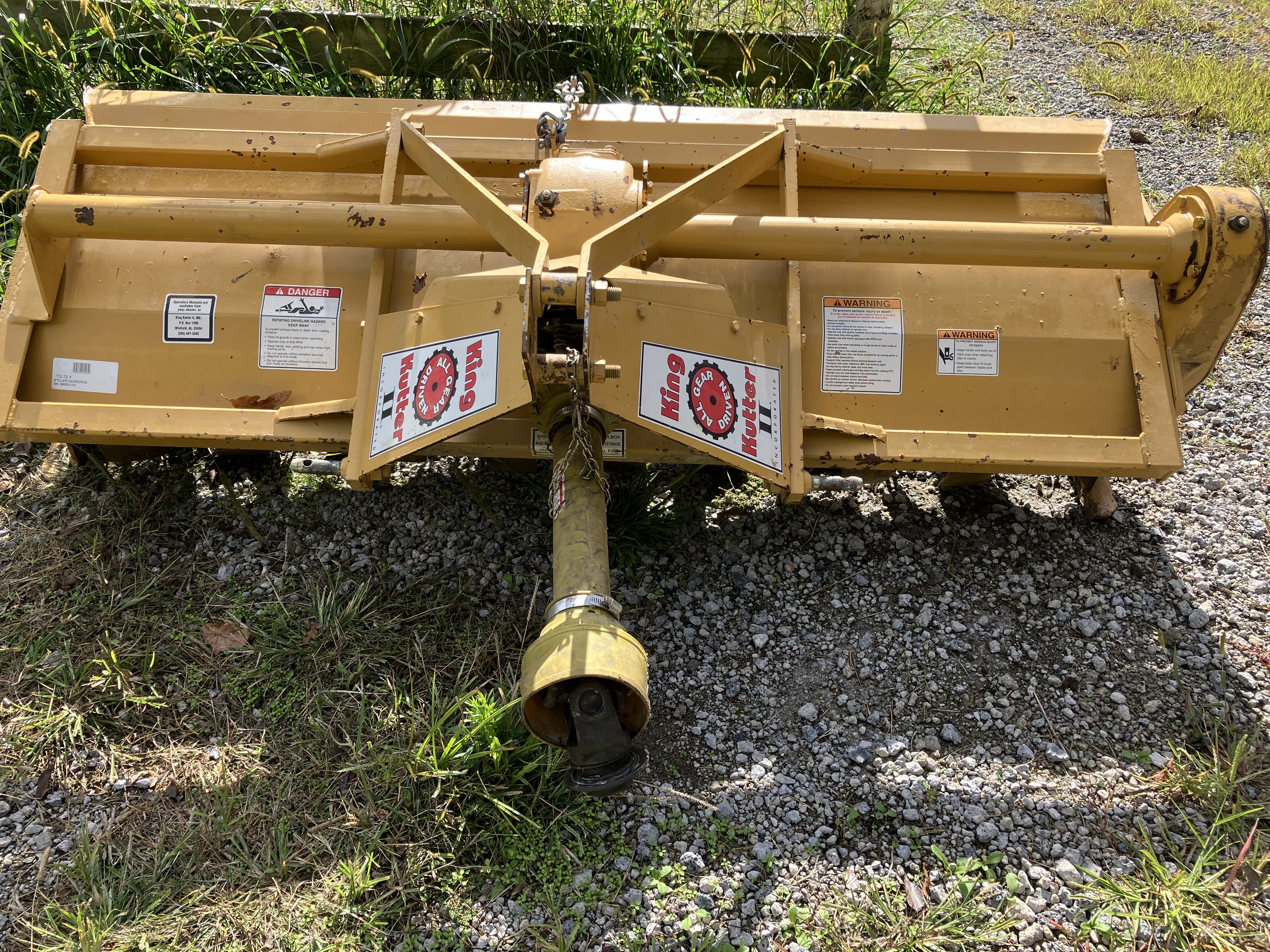 King Kutter II Tiller for sale.