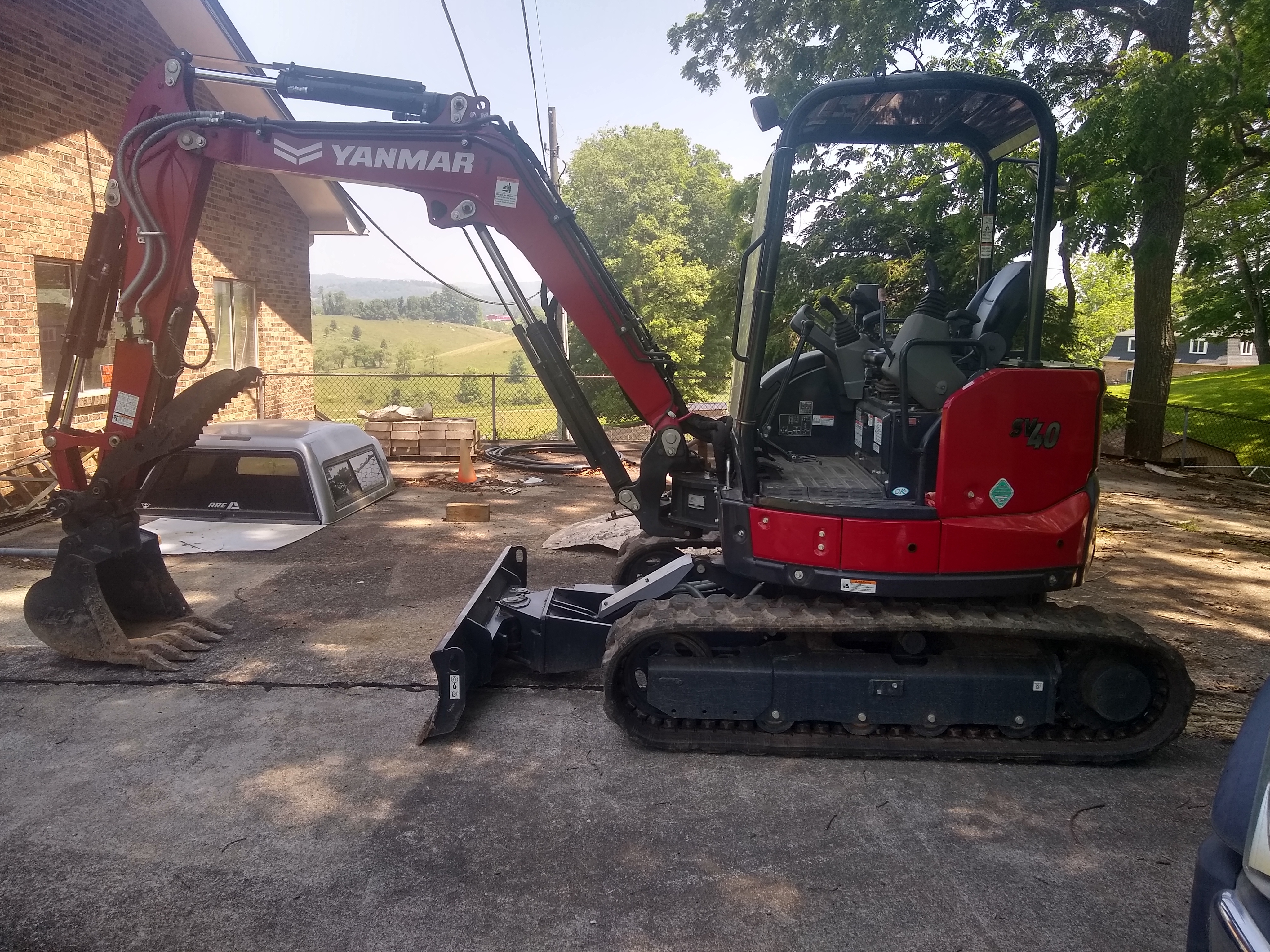 YanMar SV40 Mini Excavator
