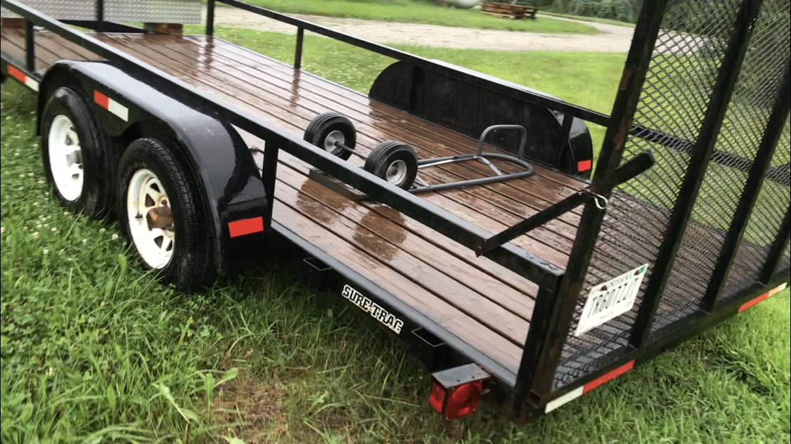 Tie down options for utility trailer with sides - TractorByNet