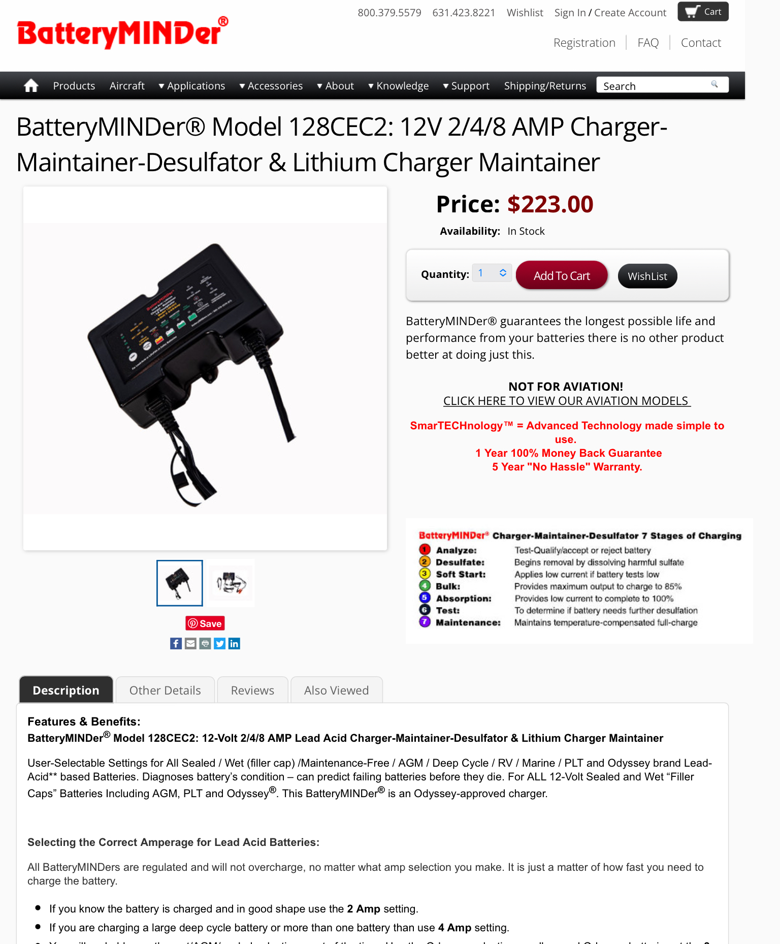 No Dead Car Battery: Hulkman Sigma 5 Amp Battery Charger