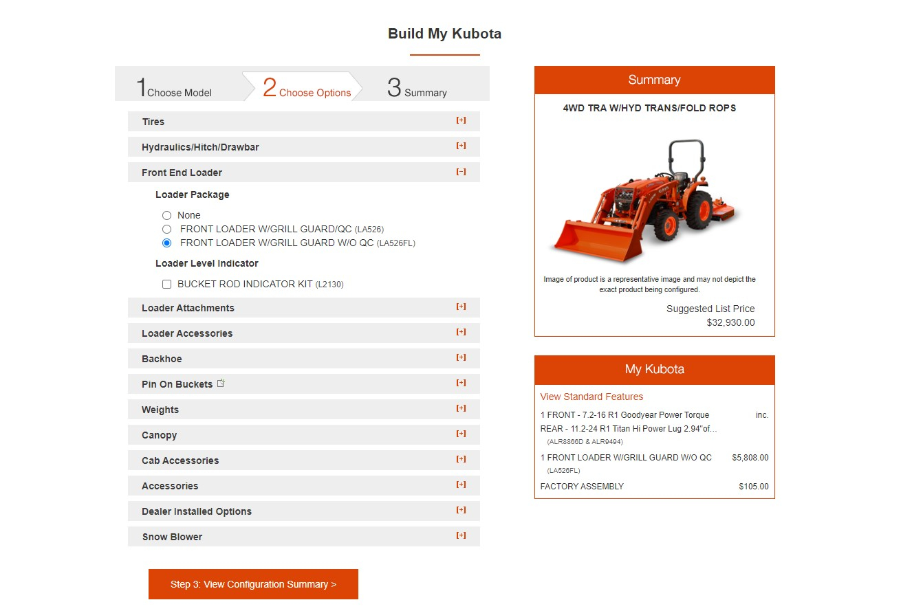 Kubota L3902 March 13 2023 Build.jpg