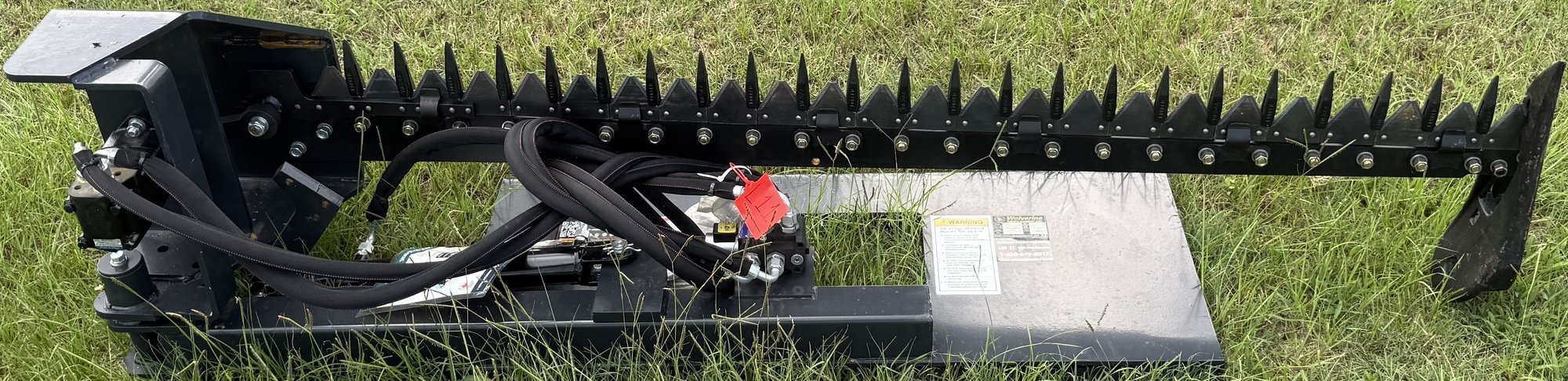 NEW Wolverine 72'' Skid Steer Sickle Bar Mower (A53002)
