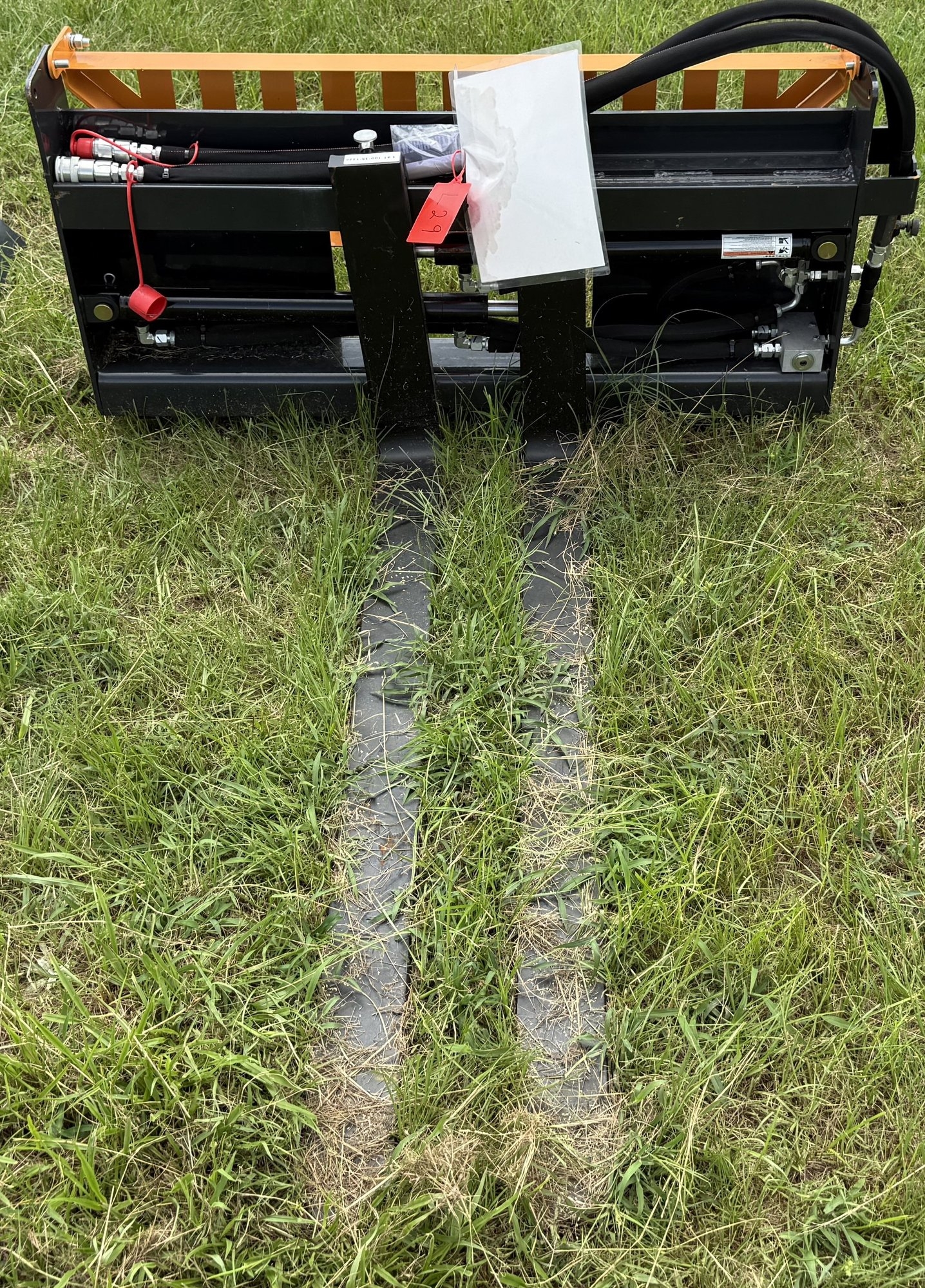 NEW Wolverine Skid Steer Pallet Forks Hydro Adjustable (A53002)