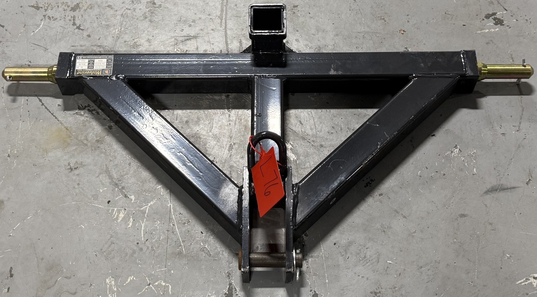 New Wolverine 3Pt hitch Receiver (A59000)