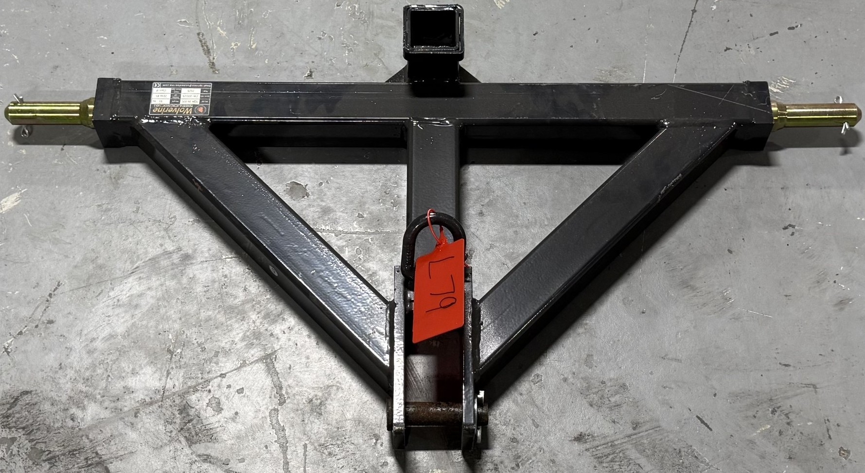 New Wolverine 3Pt hitch Receiver (A59000)