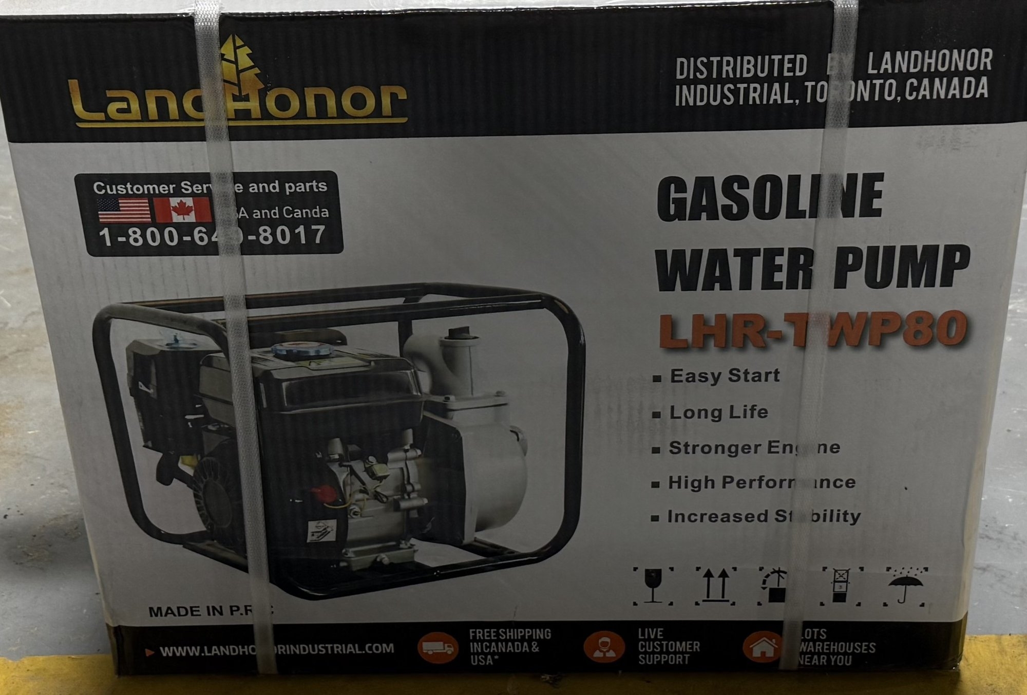 NEW Land Honor 3'' Semi-Trash Water Pump (A48289)