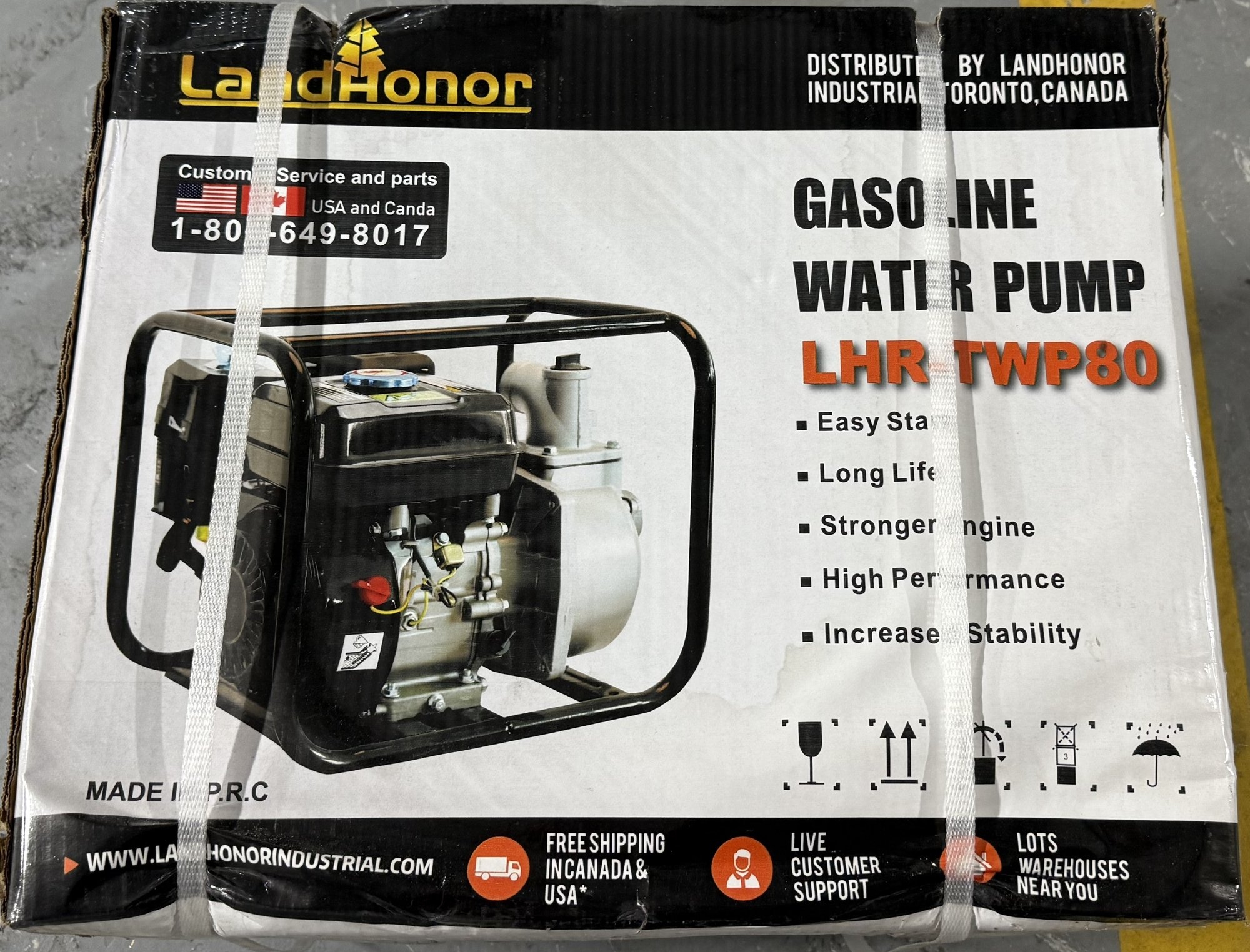 New Land Honor 3'' Semi-Trash Water Pump (A53002)
