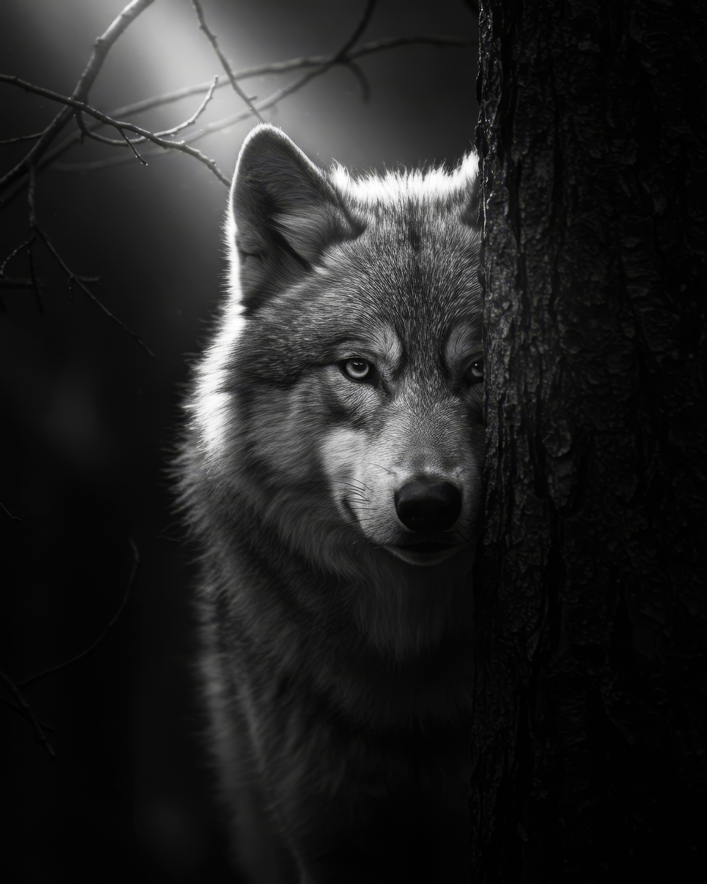 Lone wolf back lit small.jpg